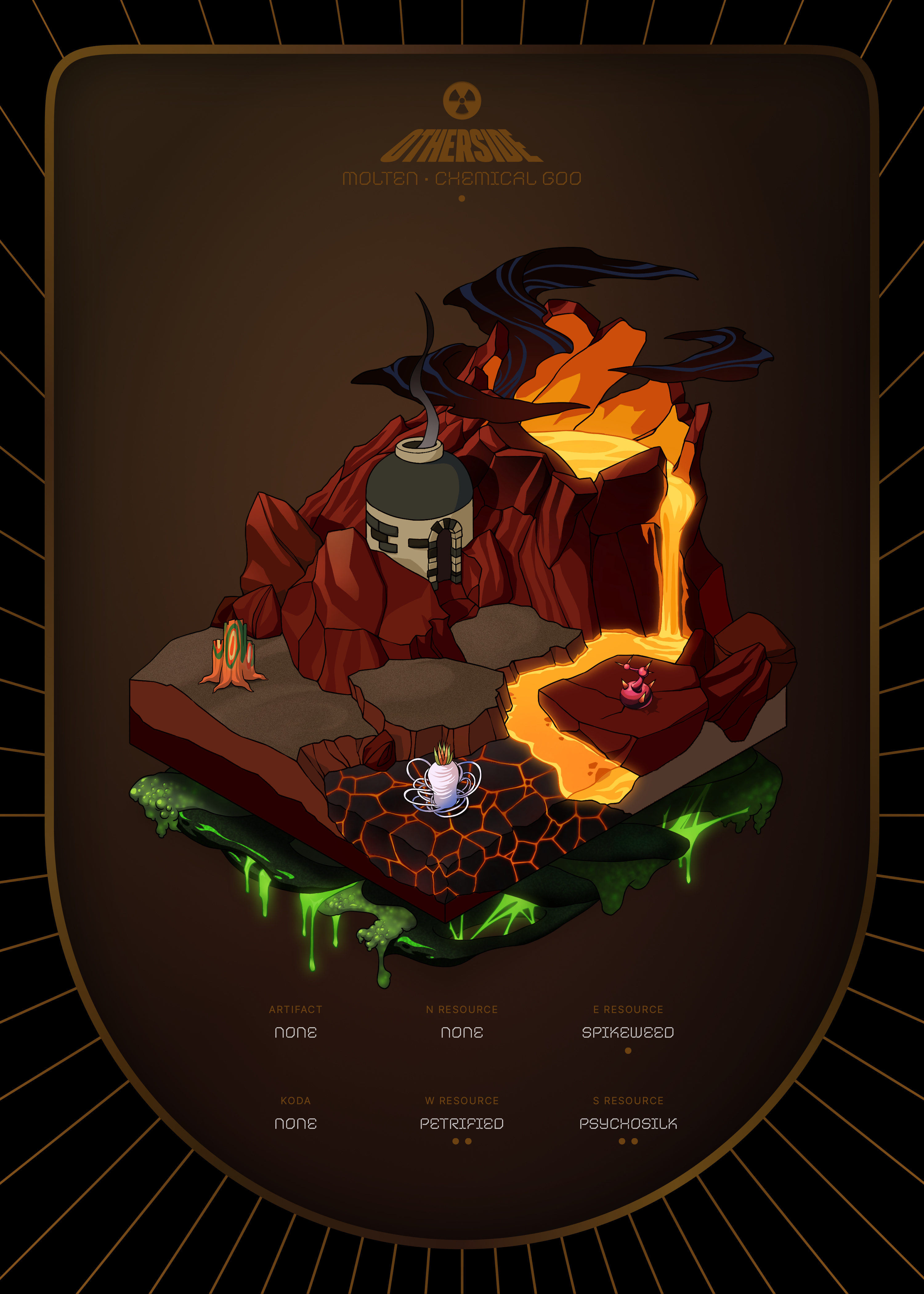 Otherdeed #11767 — Molten