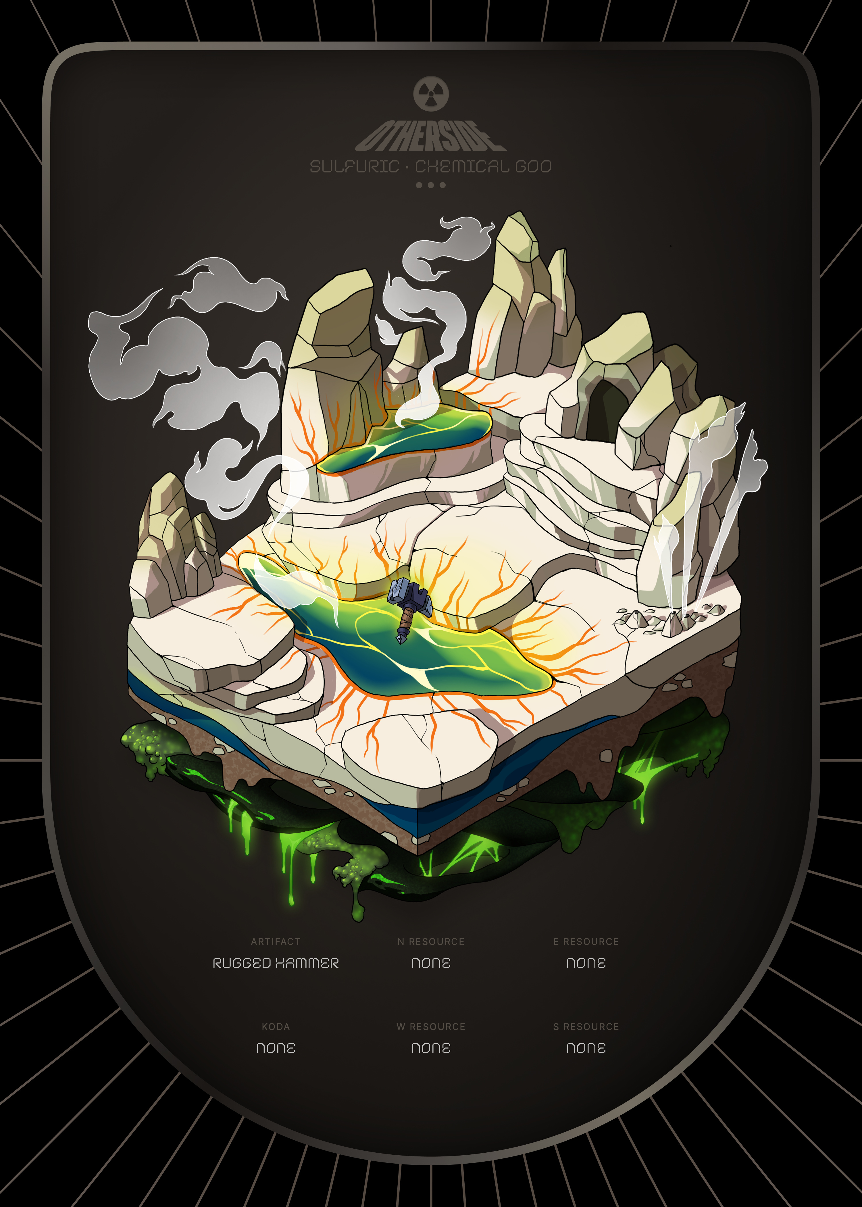 Otherdeed #11844 — Sulfuric