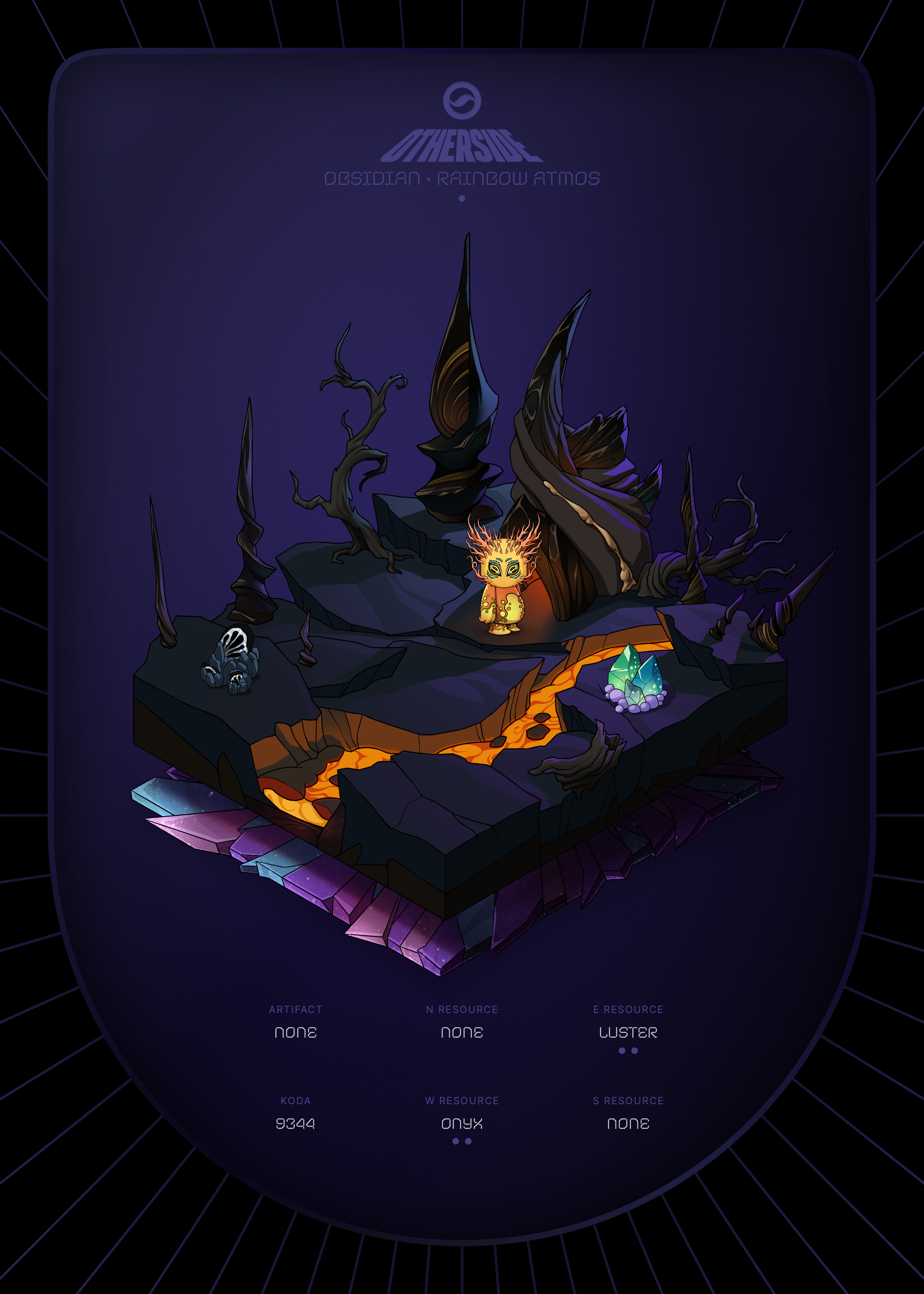 Otherdeed #77792 — Obsidian