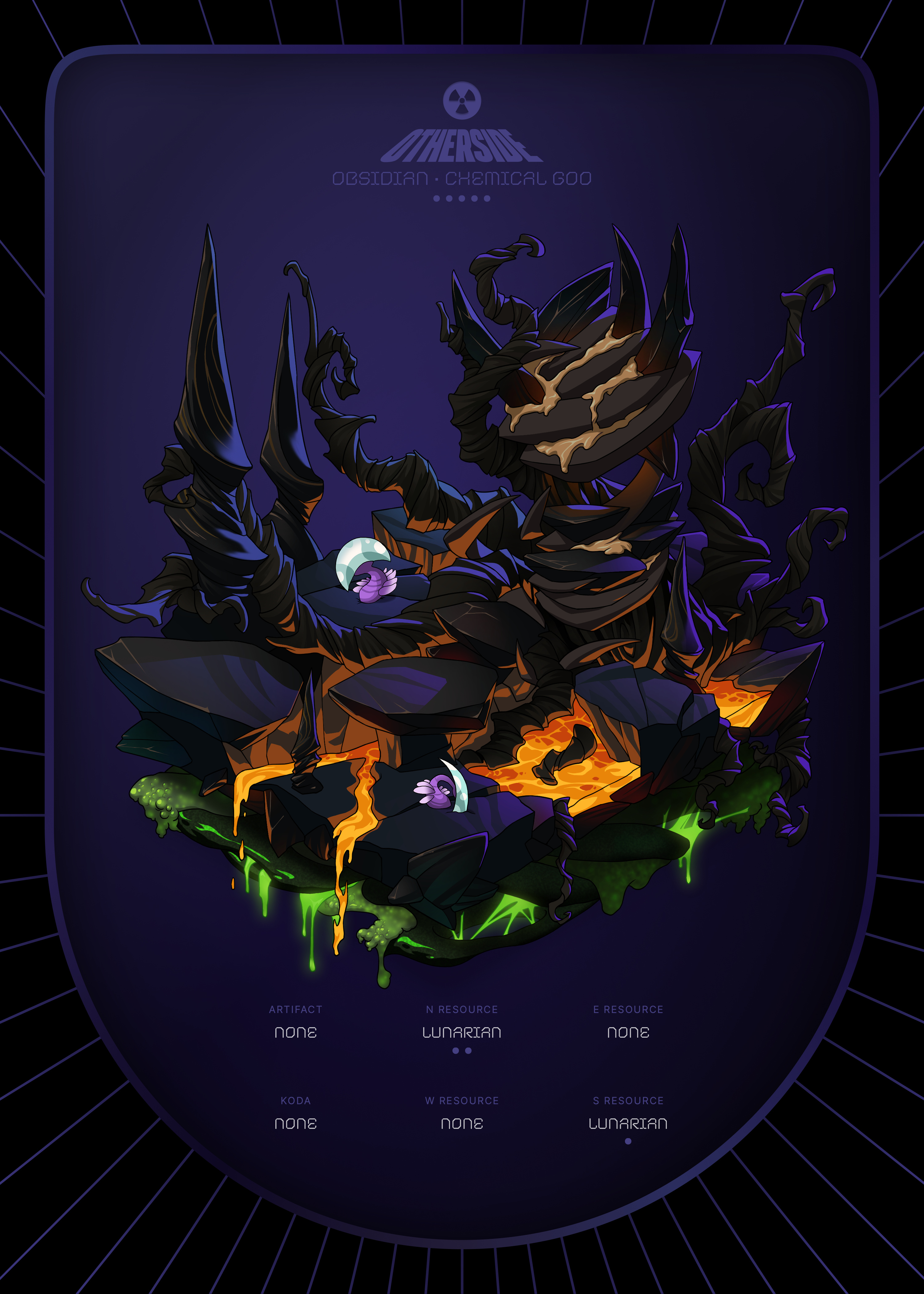 Otherdeed #28627 — Obsidian