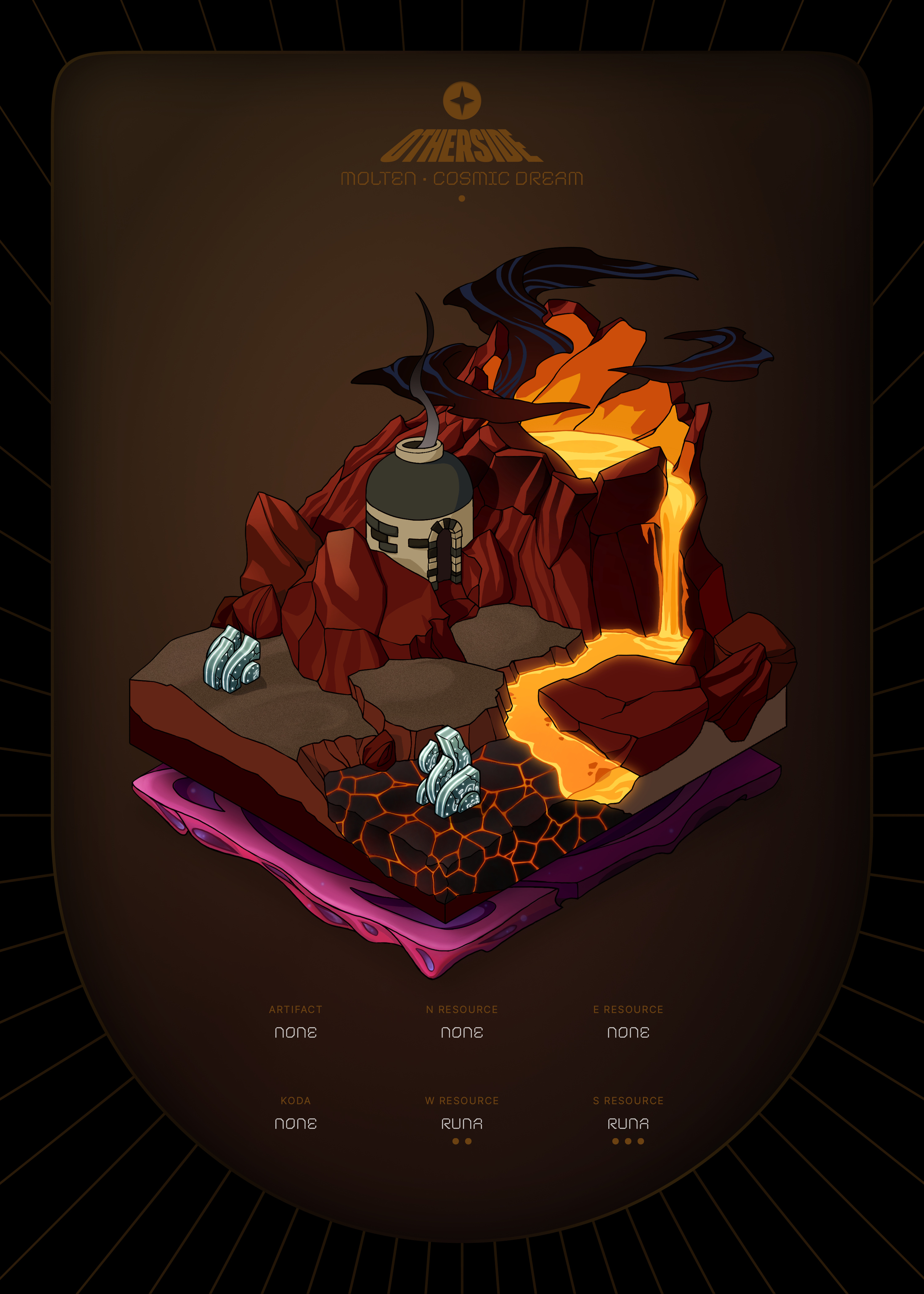 Otherdeed #99406 — Molten