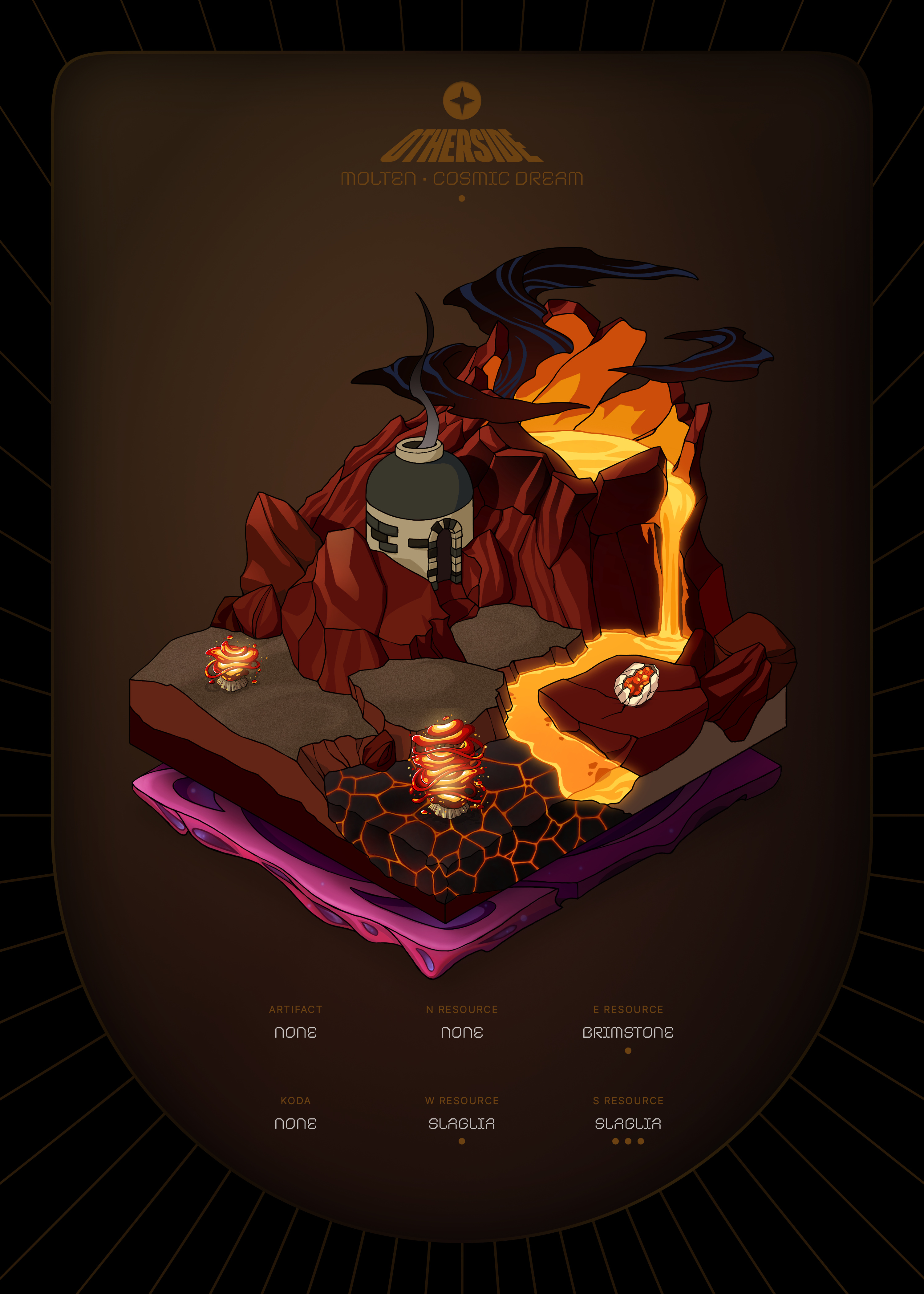 Otherdeed #37391 — Molten