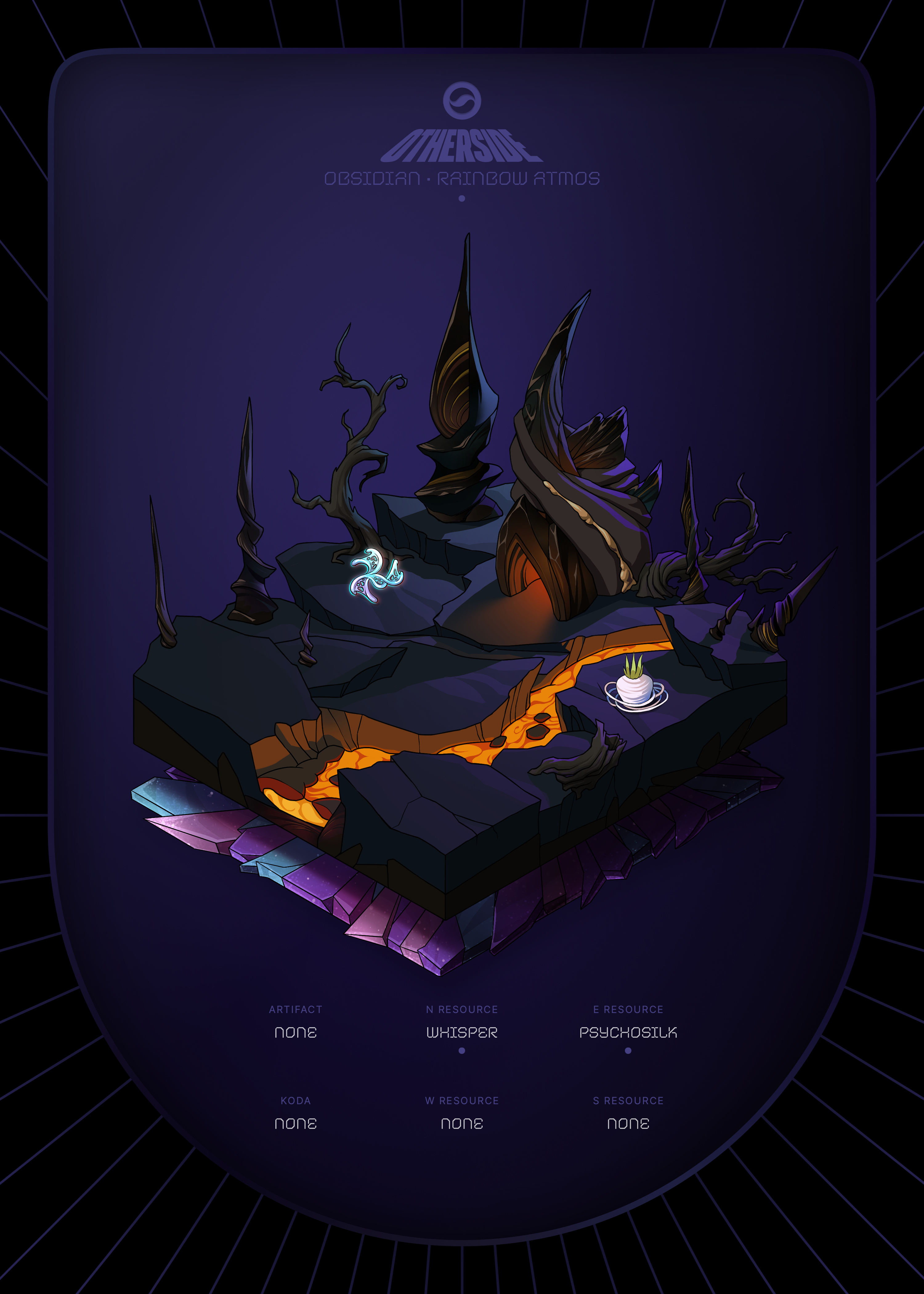 Otherdeed #74169 — Obsidian