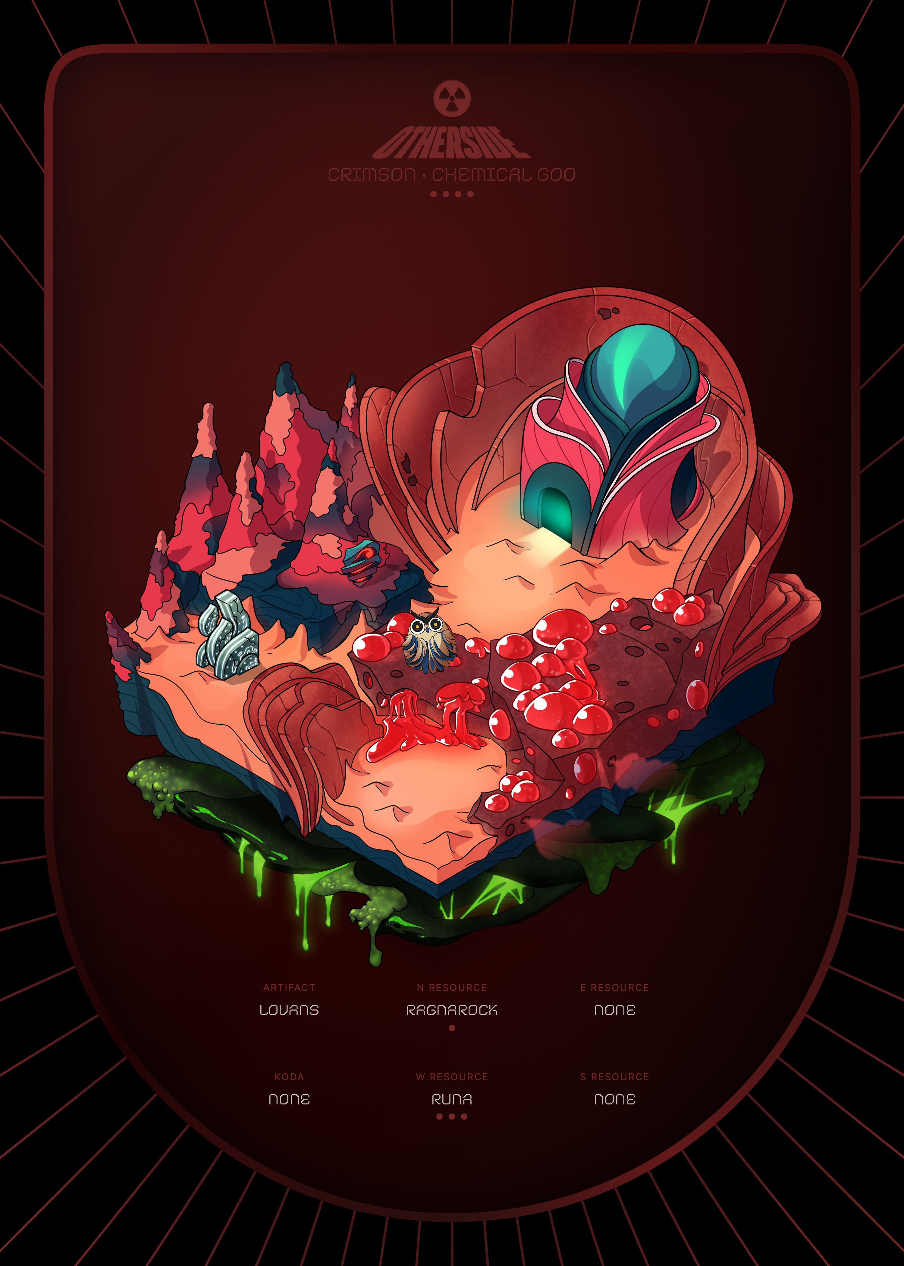 Otherdeed #18364 — Crimson