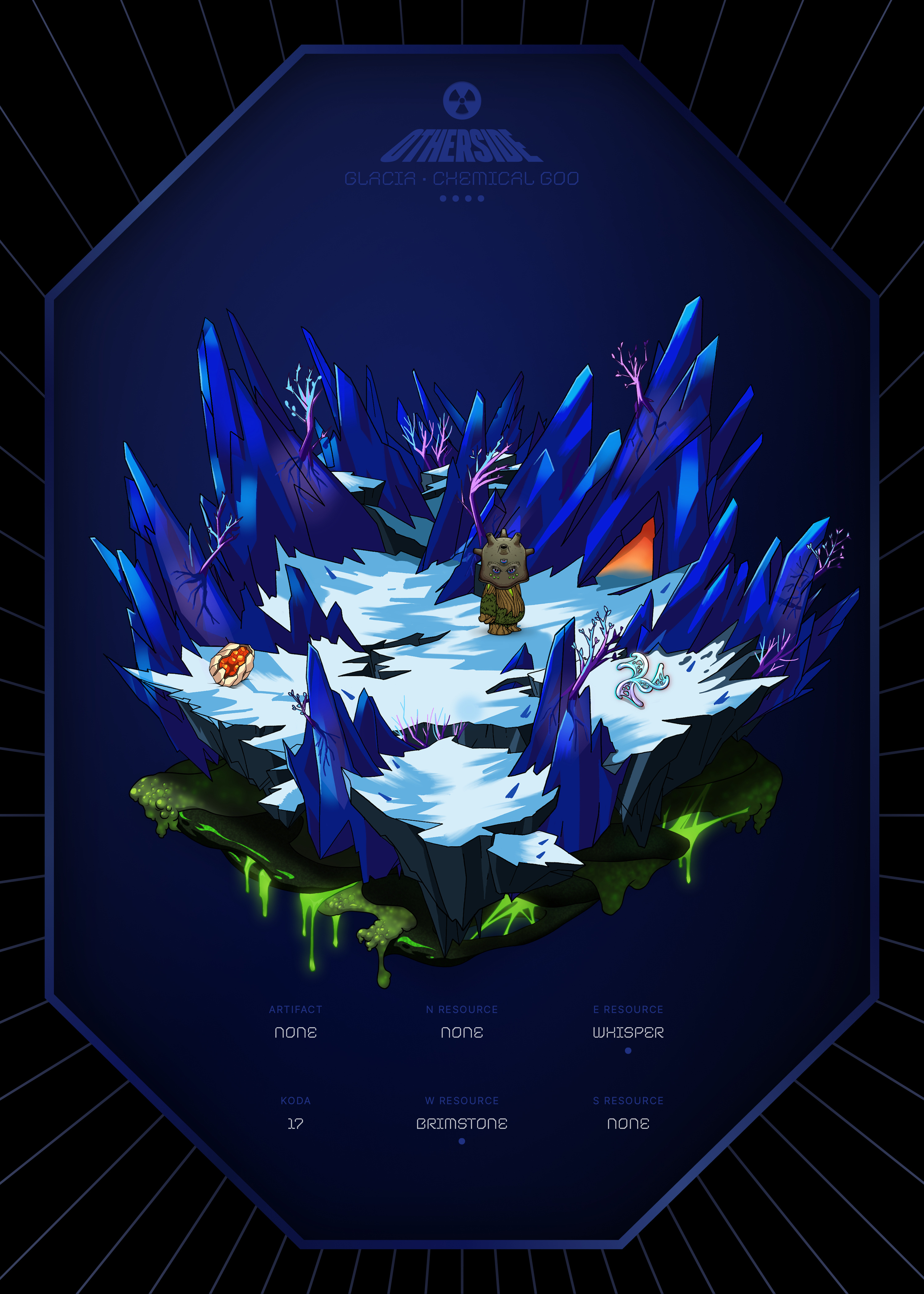 Otherdeed #24715 — Glacia