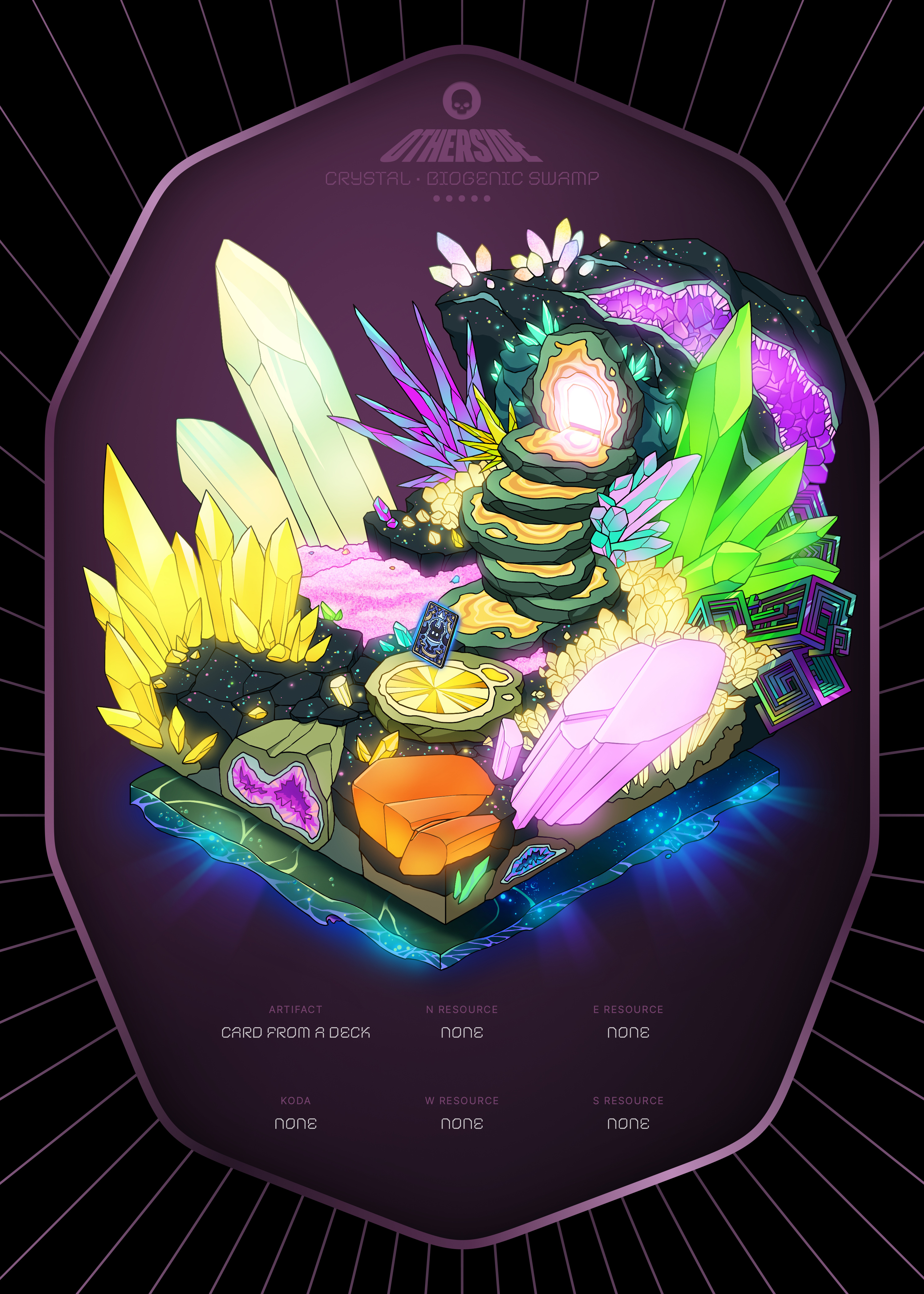 Otherdeed #8416 — Crystal