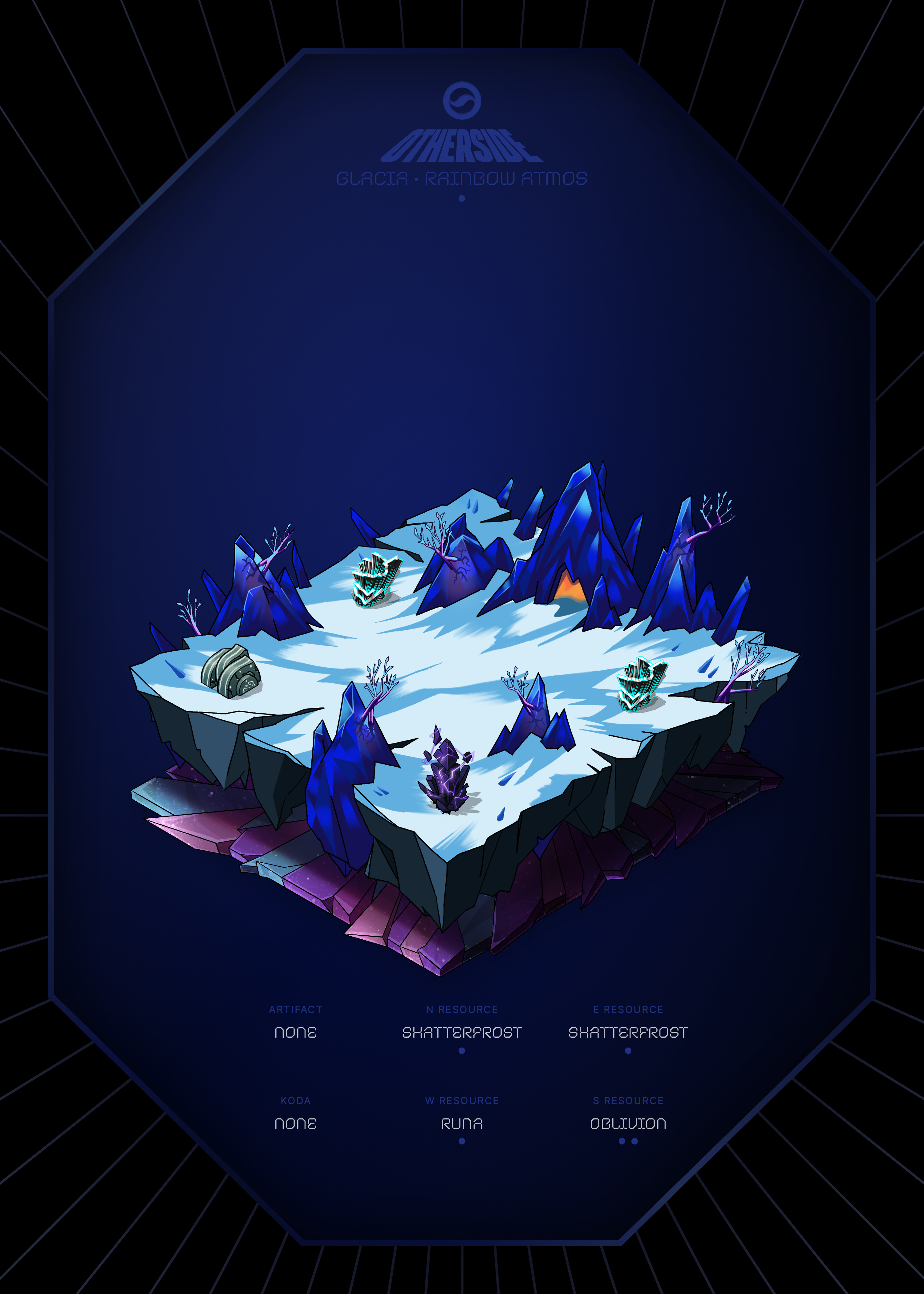 Otherdeed #77092 — Glacia