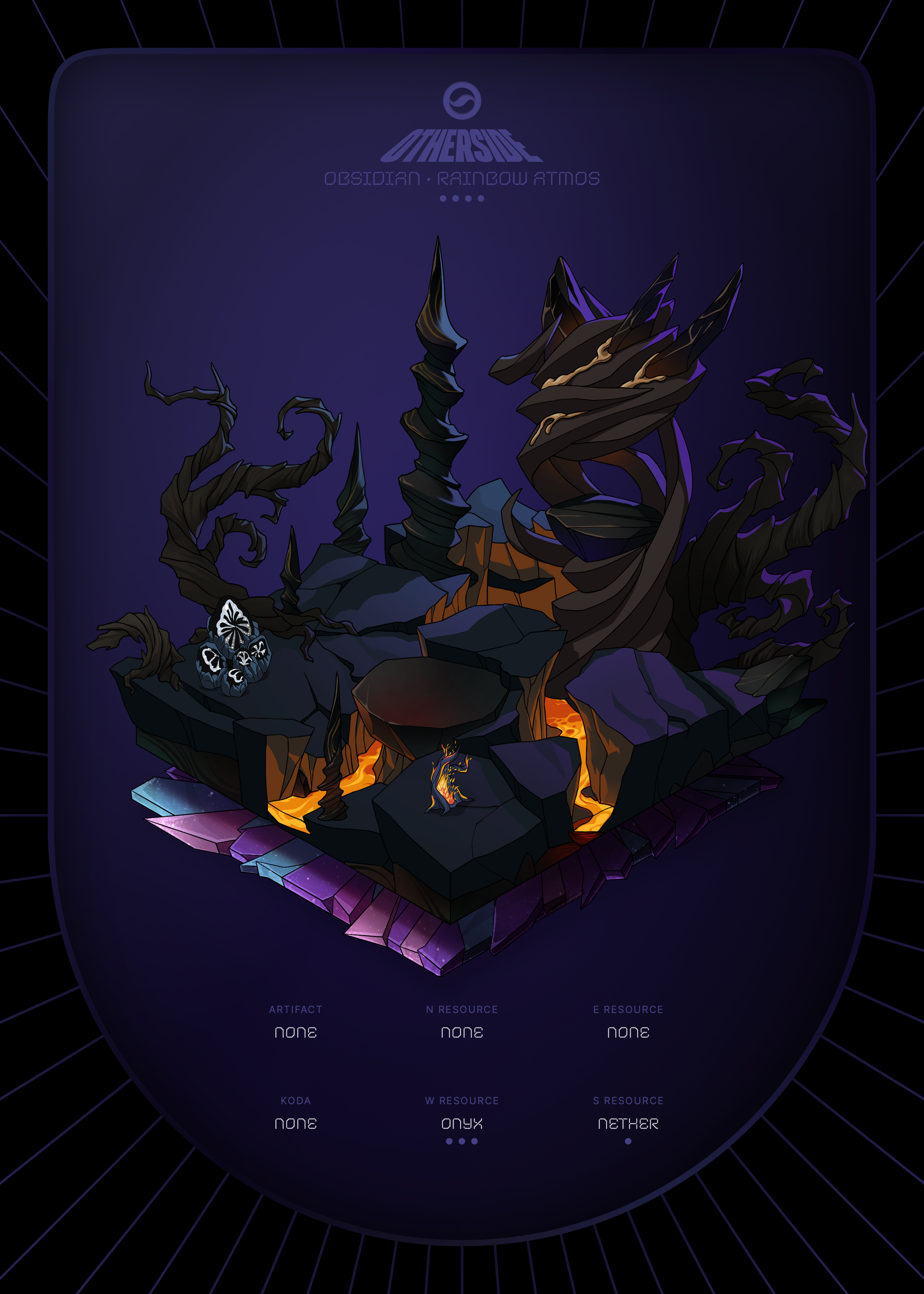 Otherdeed #80052 — Obsidian
