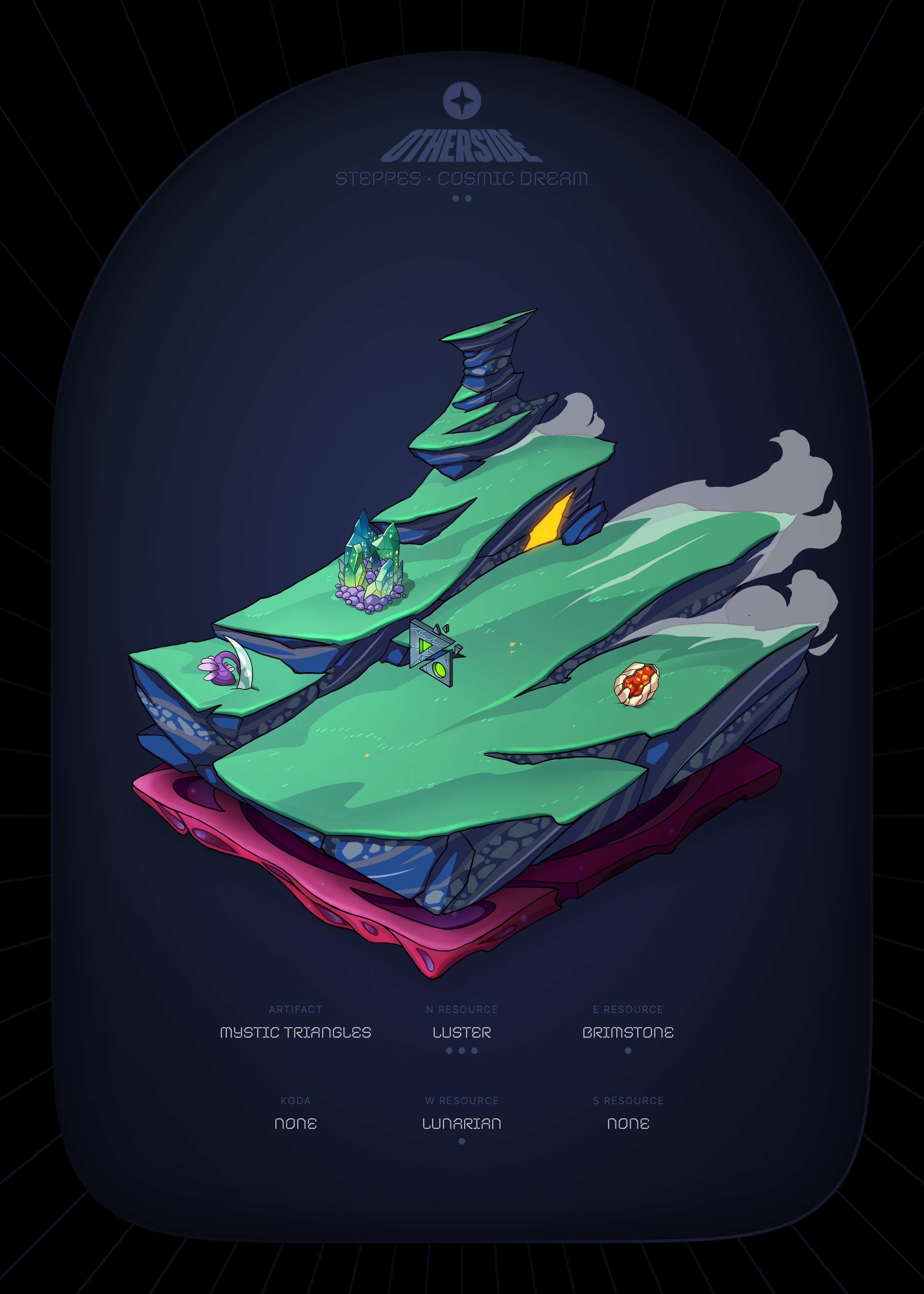 Otherdeed #37522 — Steppes