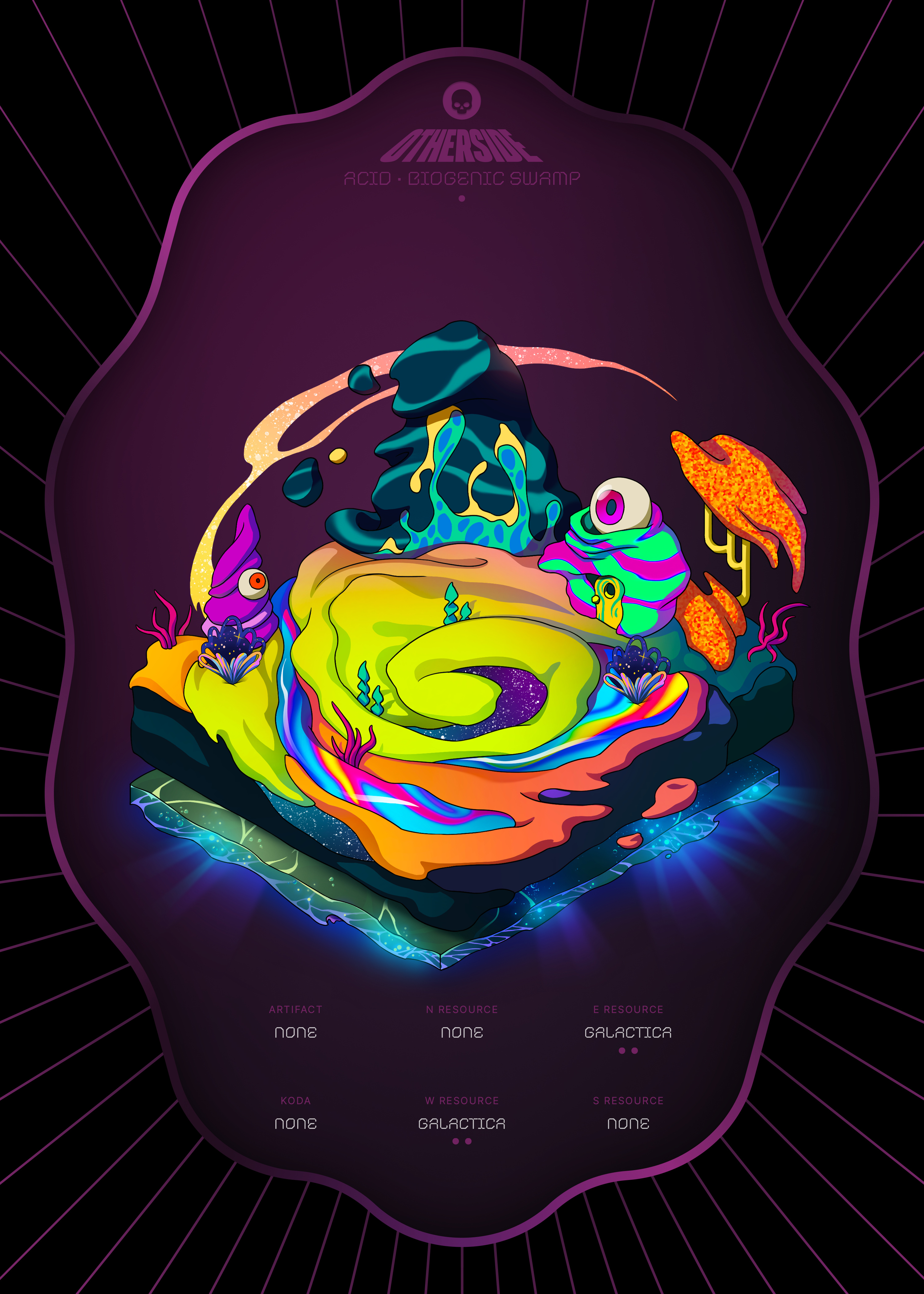 Otherdeed #3744 — Acid