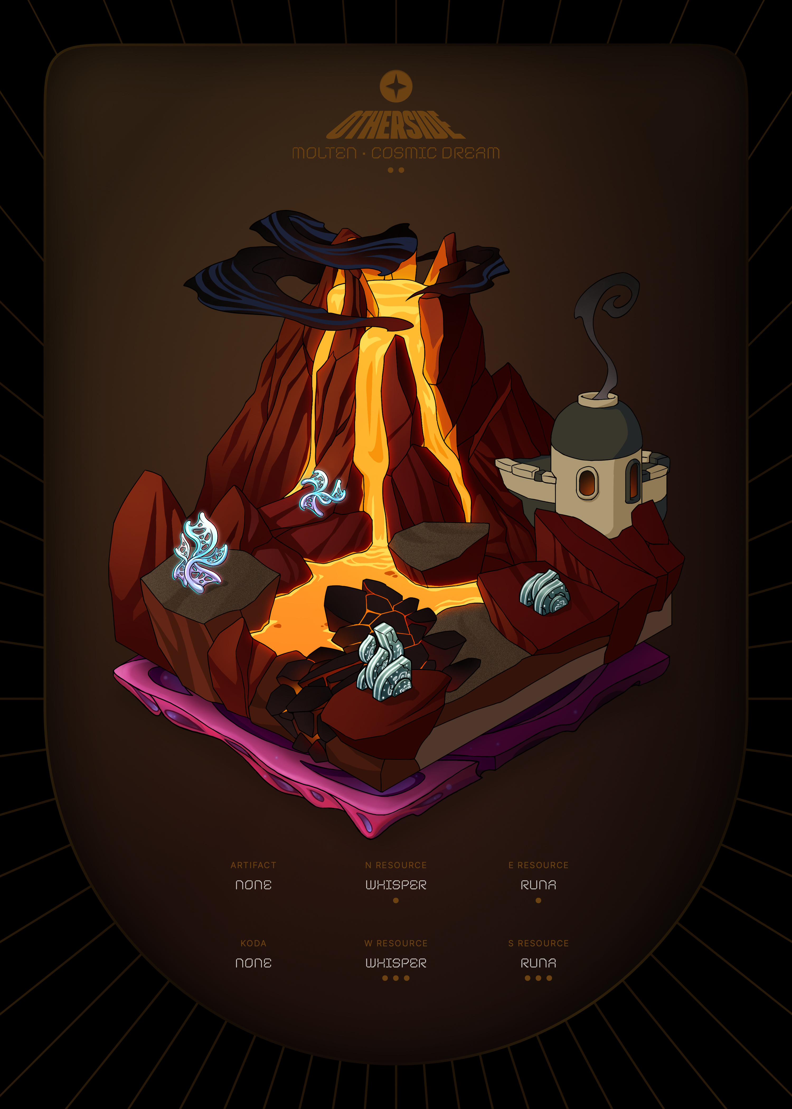 Otherdeed #94666 — Molten