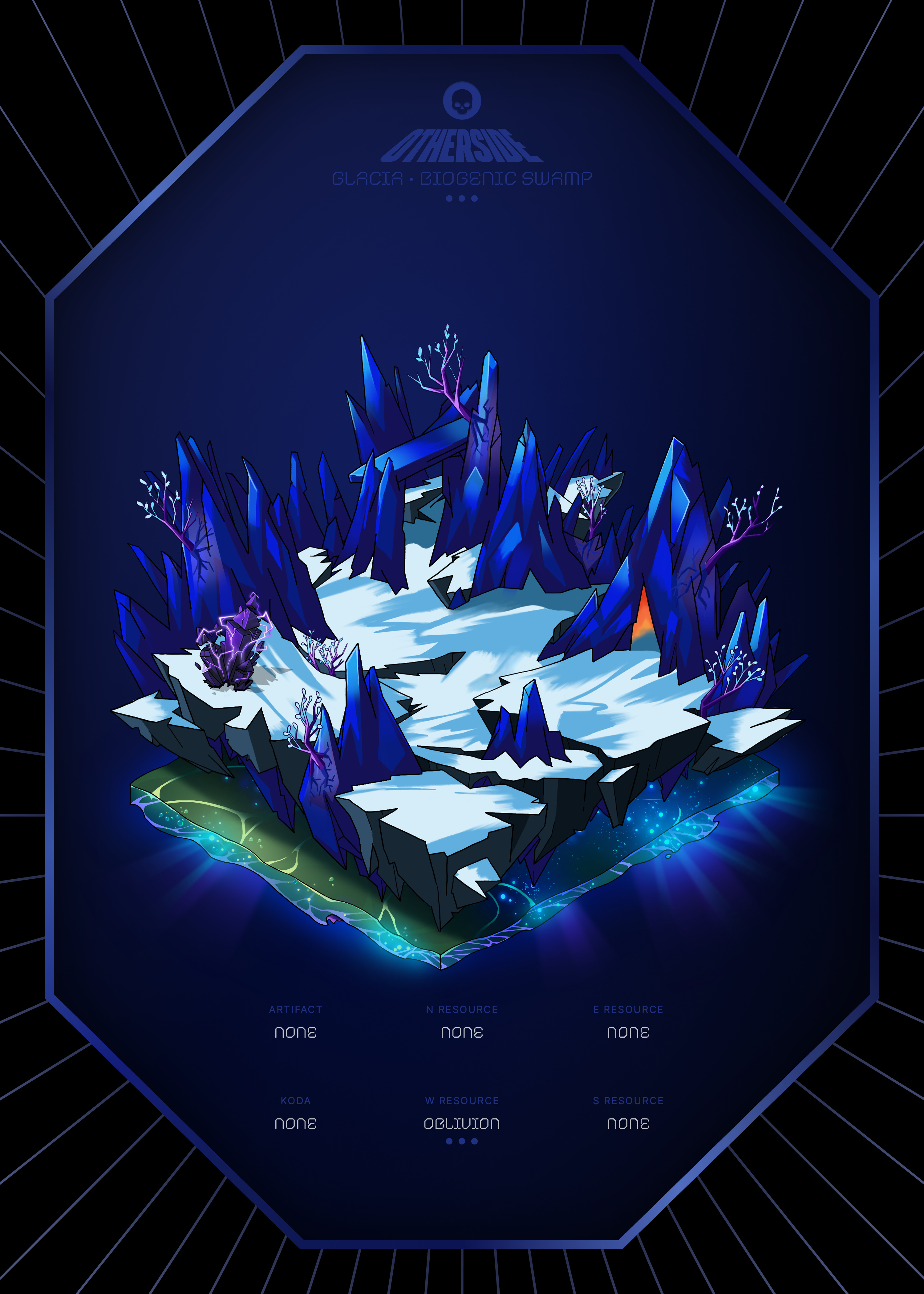 Otherdeed #8750 — Glacia