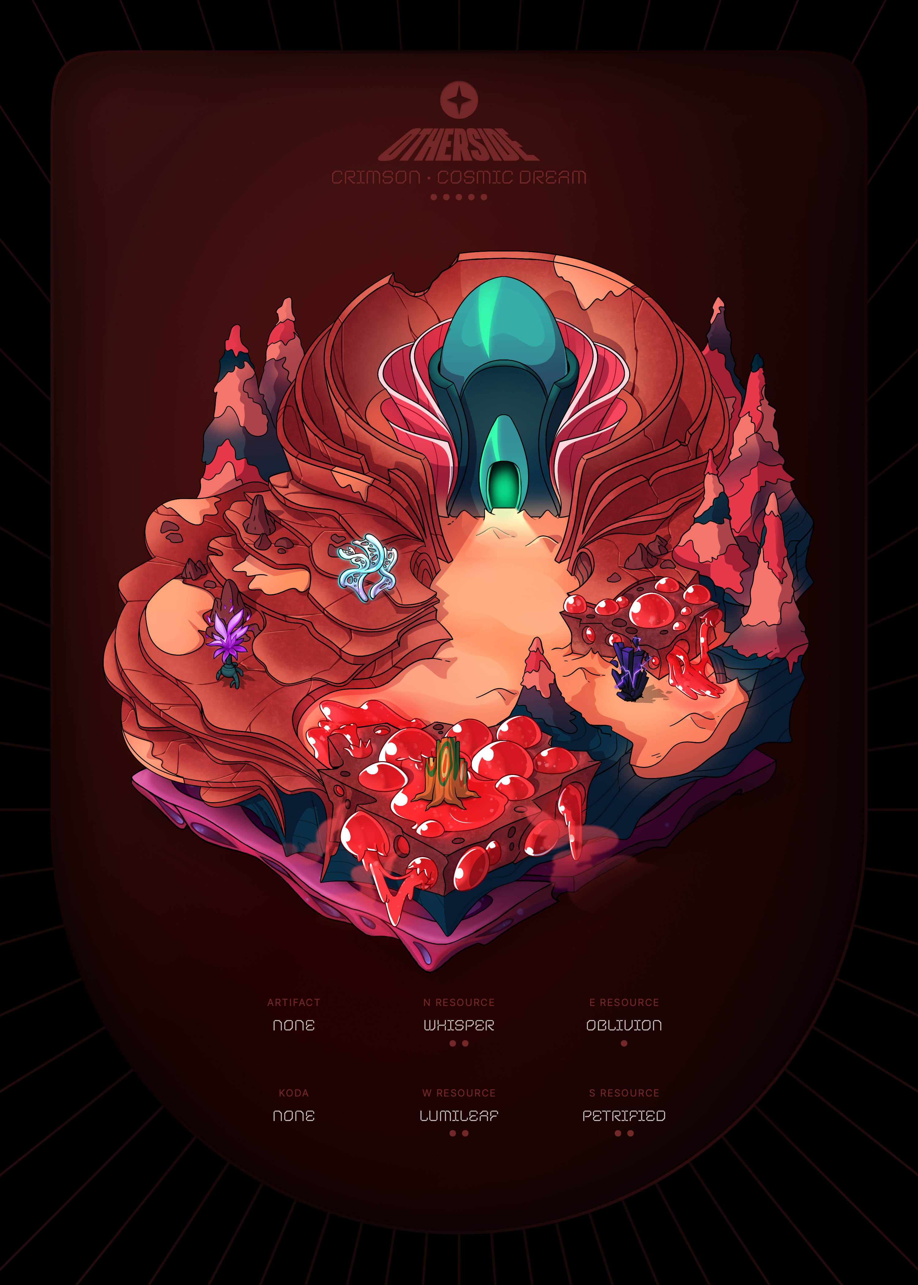 Otherdeed #39591 — Crimson