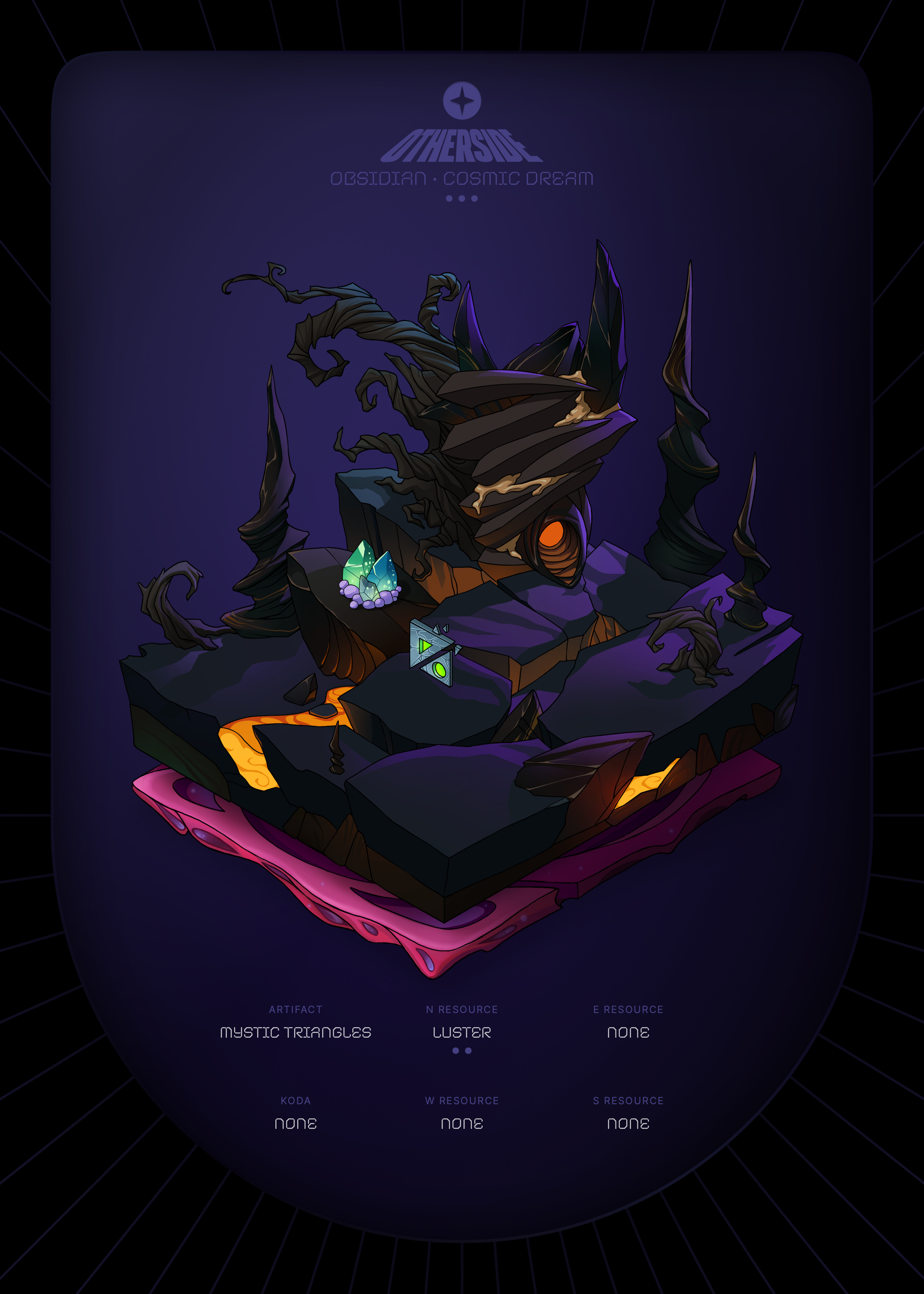 Otherdeed #93153 — Obsidian
