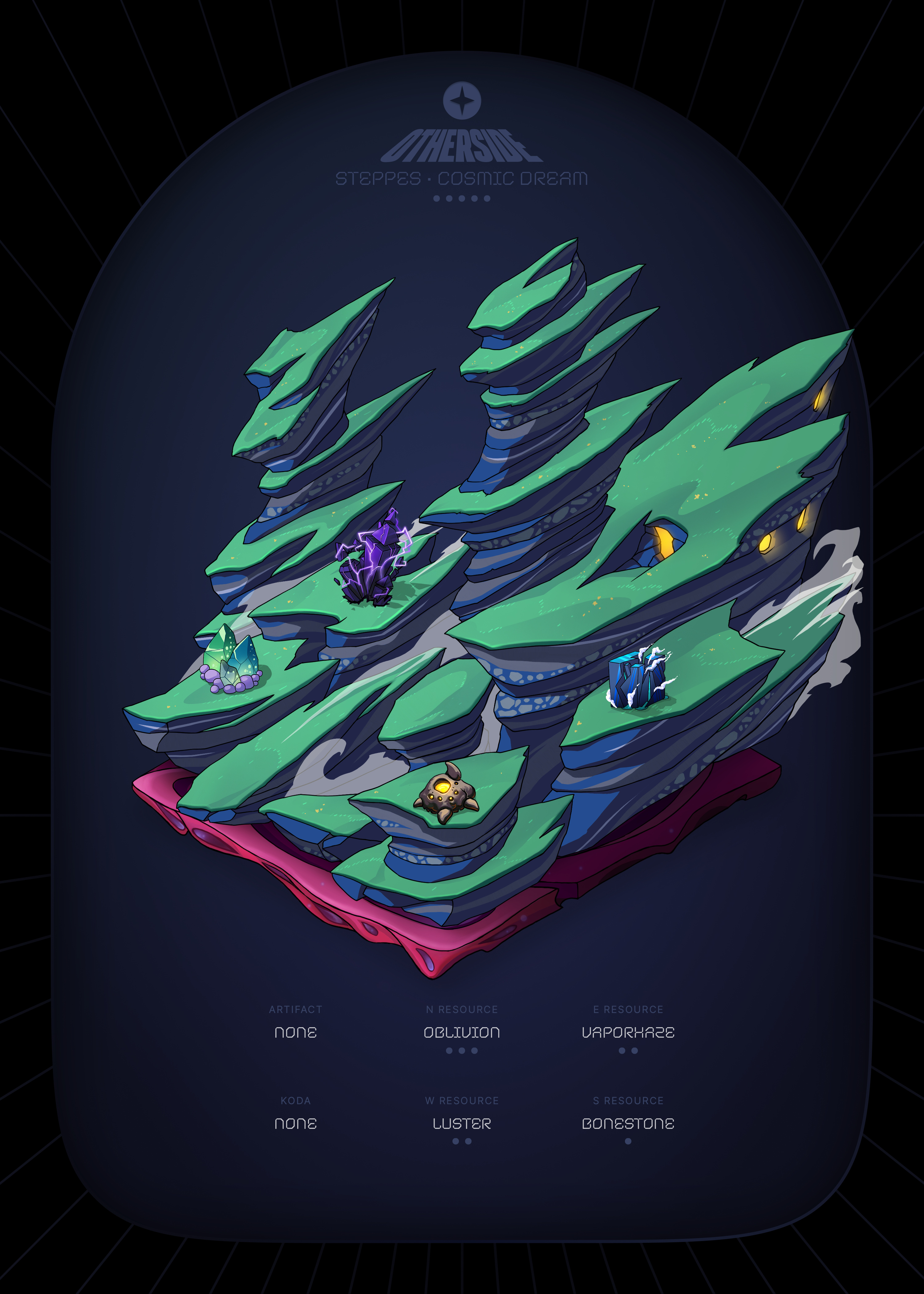 Otherdeed #34154 — Steppes
