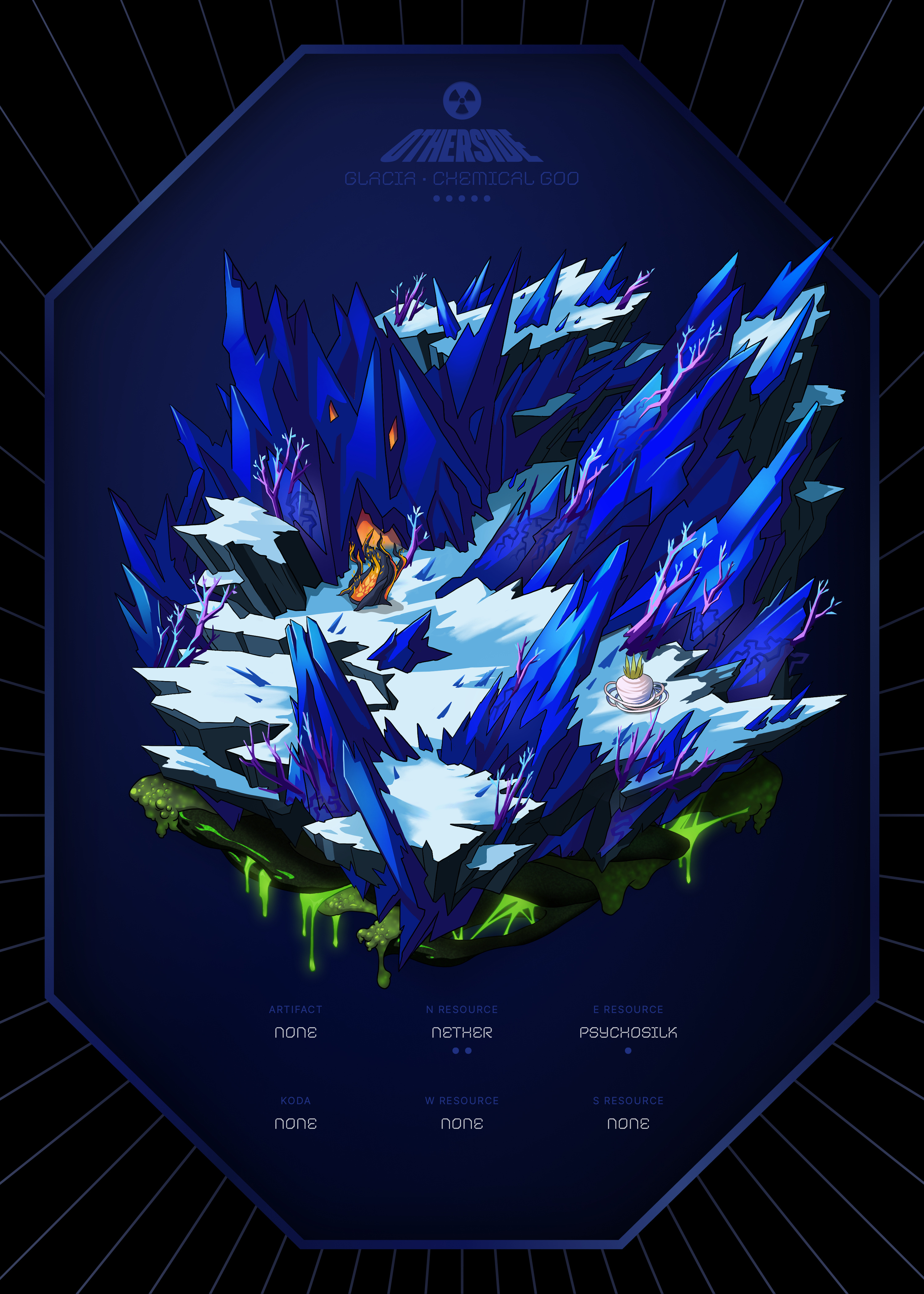 Otherdeed #11200 — Glacia