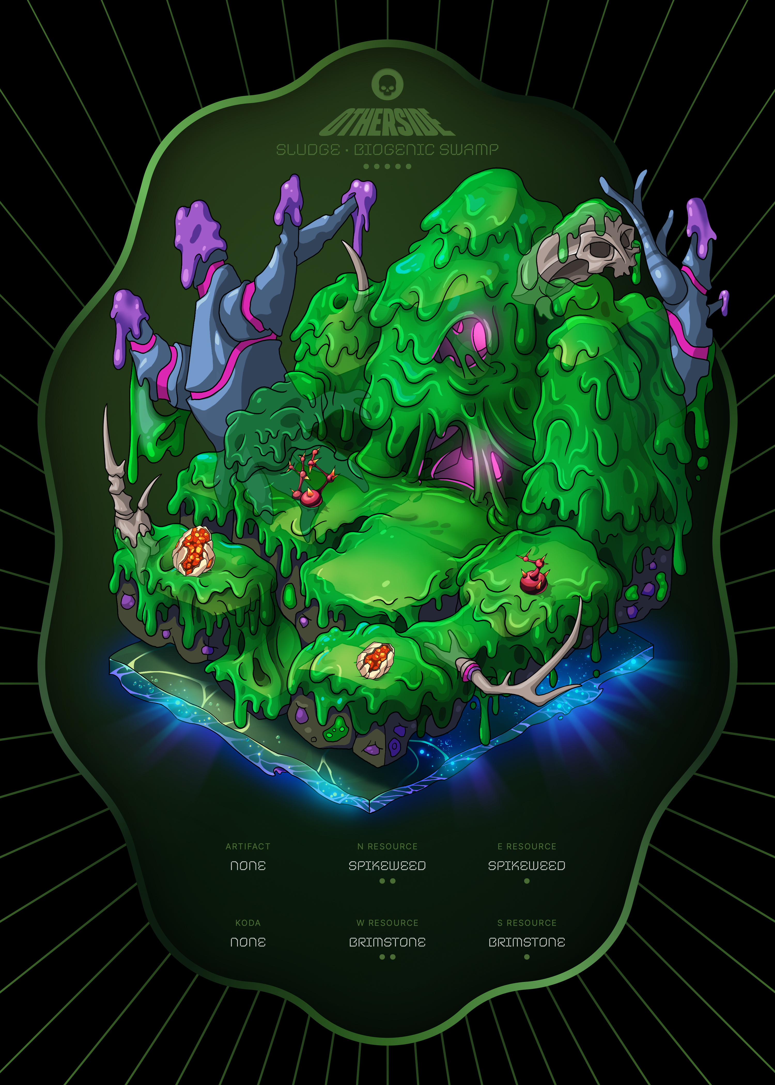 Otherdeed #4190 — Sludge