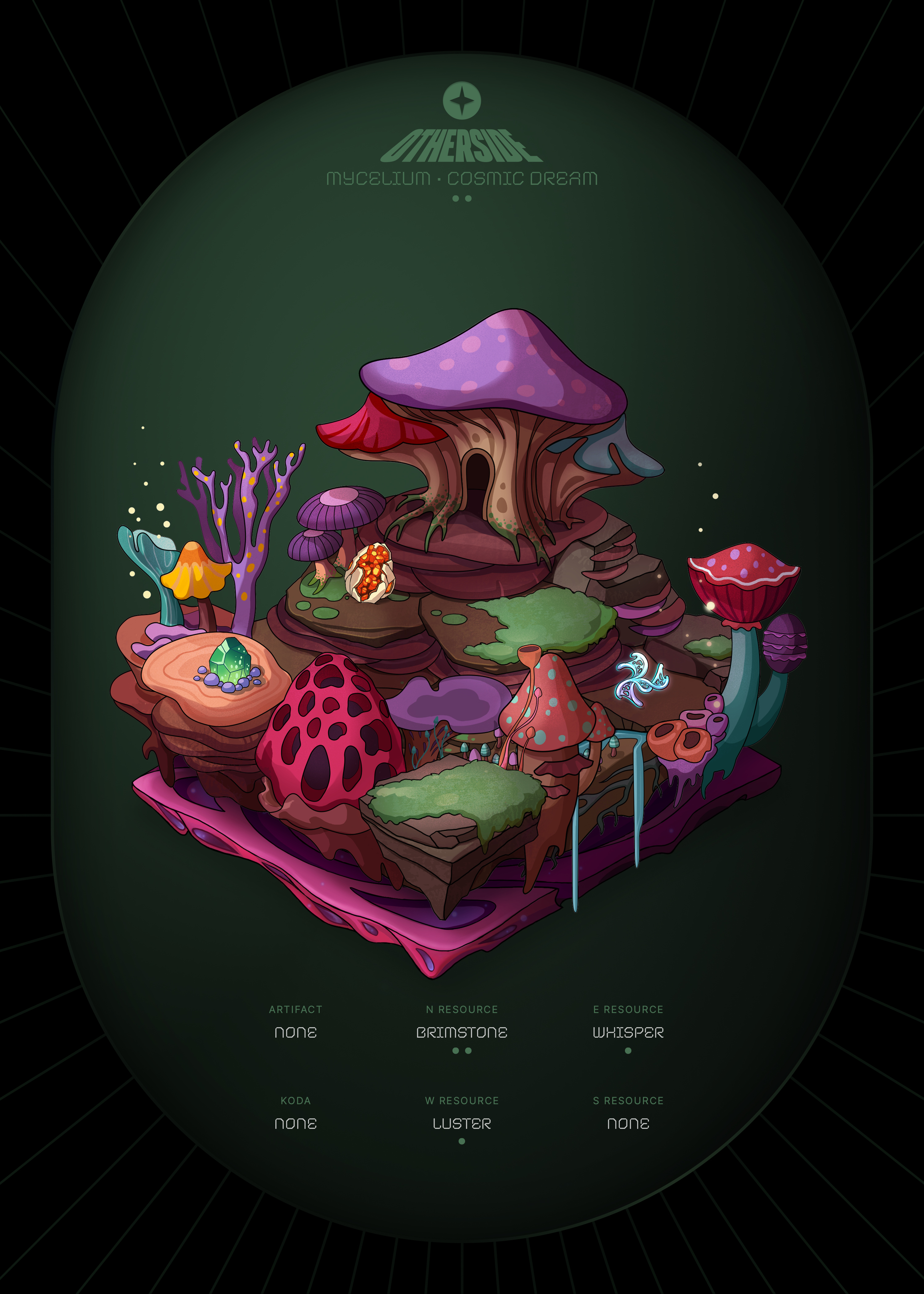 Otherdeed #33896 — Mycelium