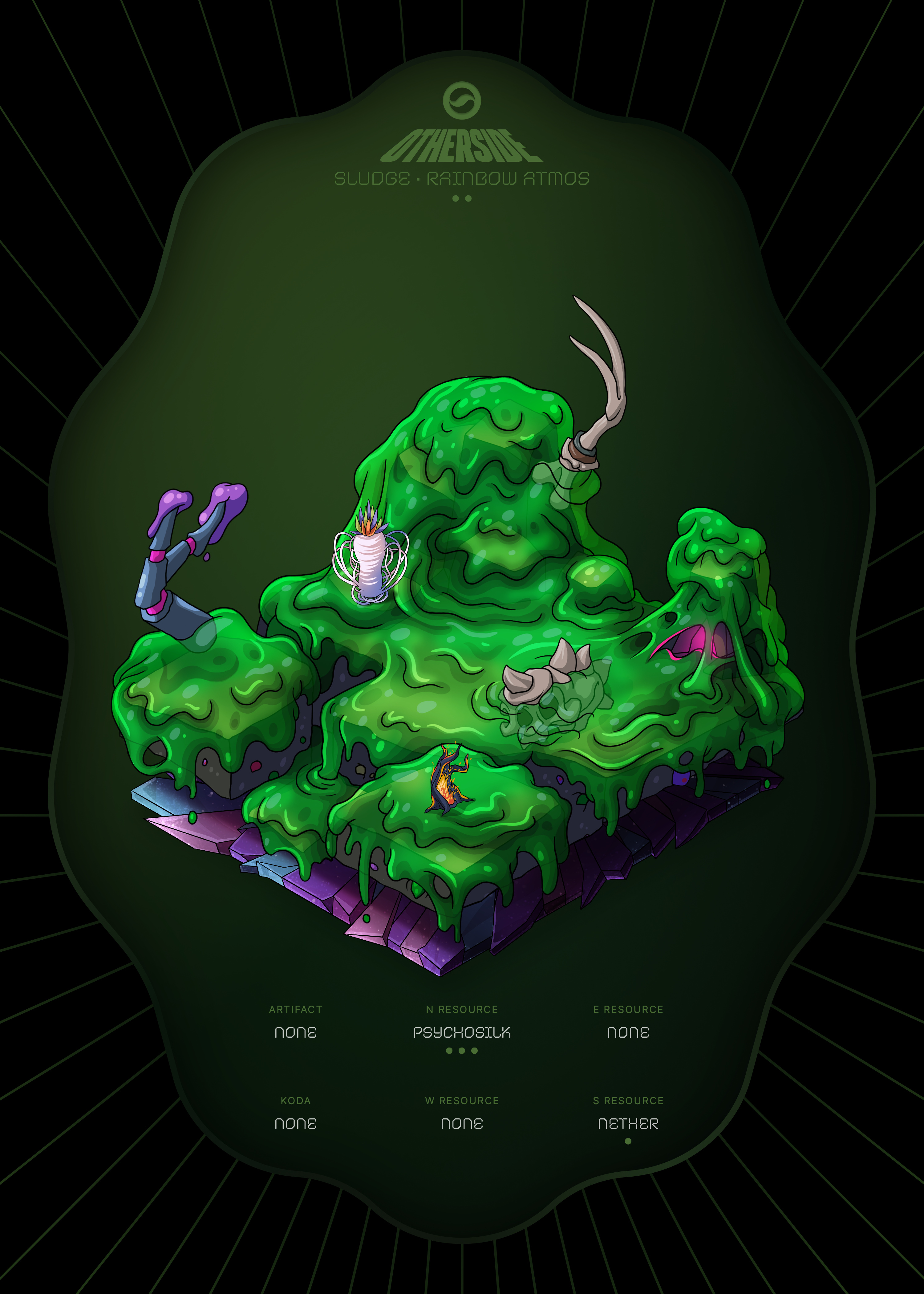 Otherdeed #65771 — Sludge