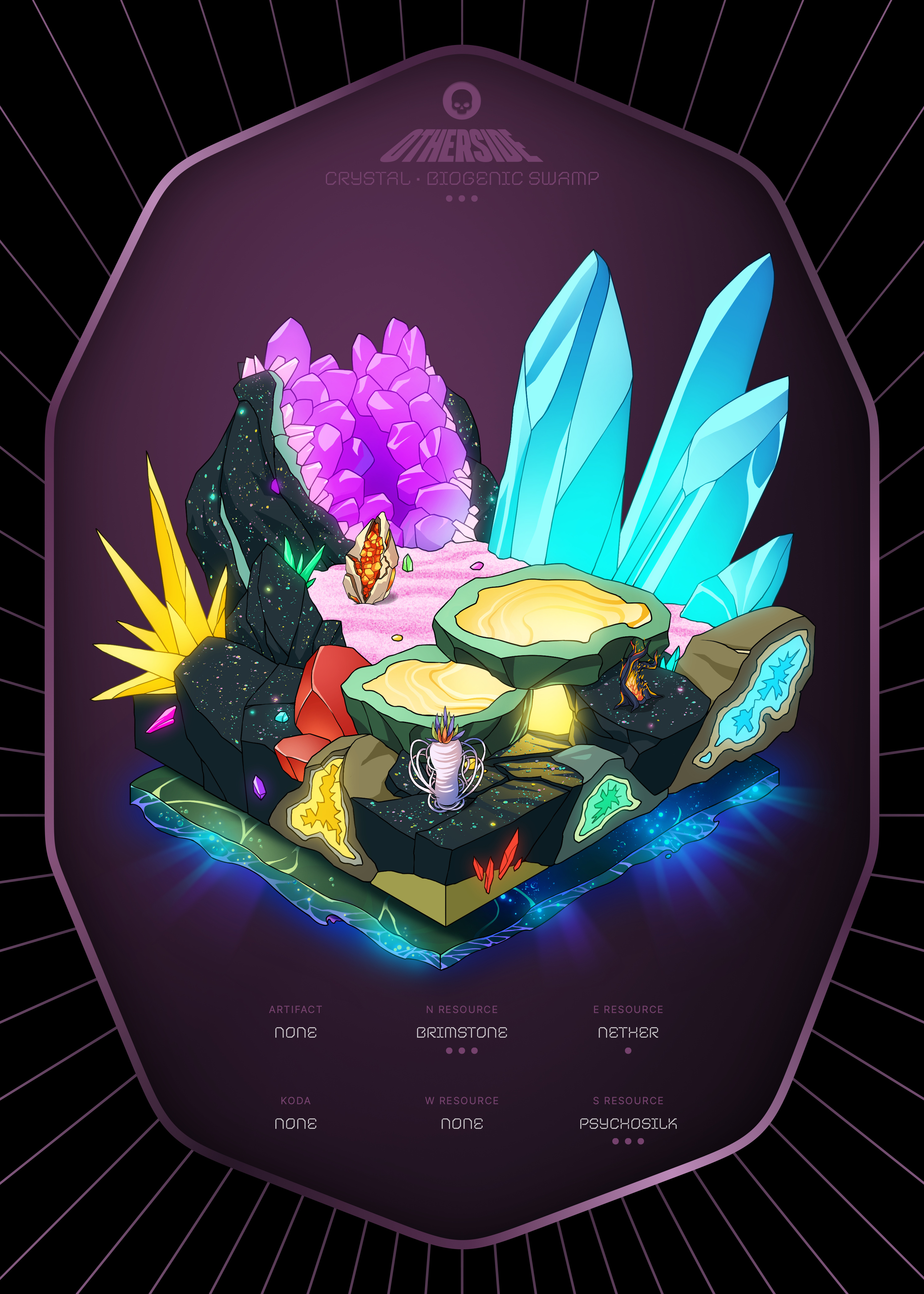 Otherdeed #6953 — Crystal