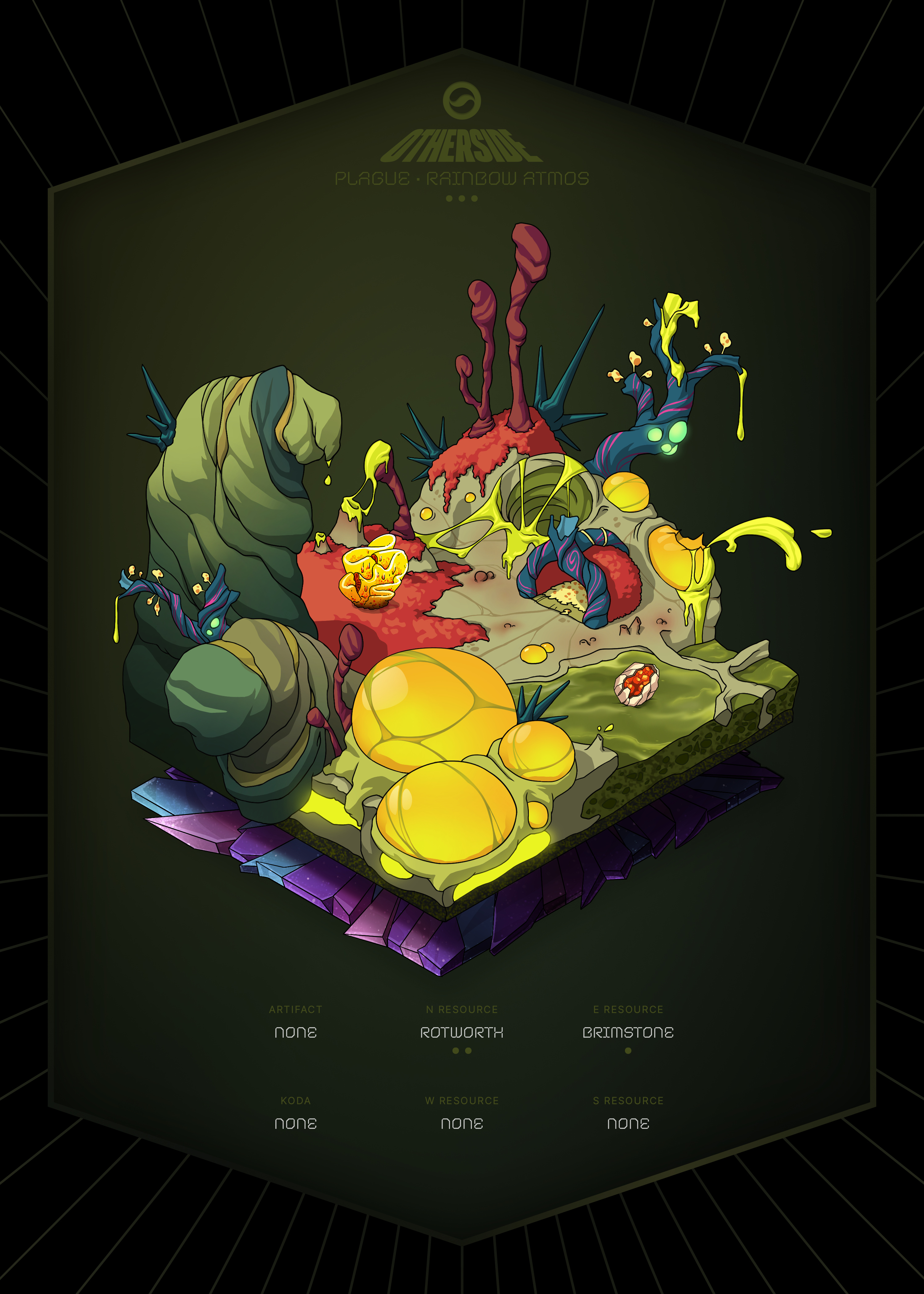 Otherdeed #83898 — Plague