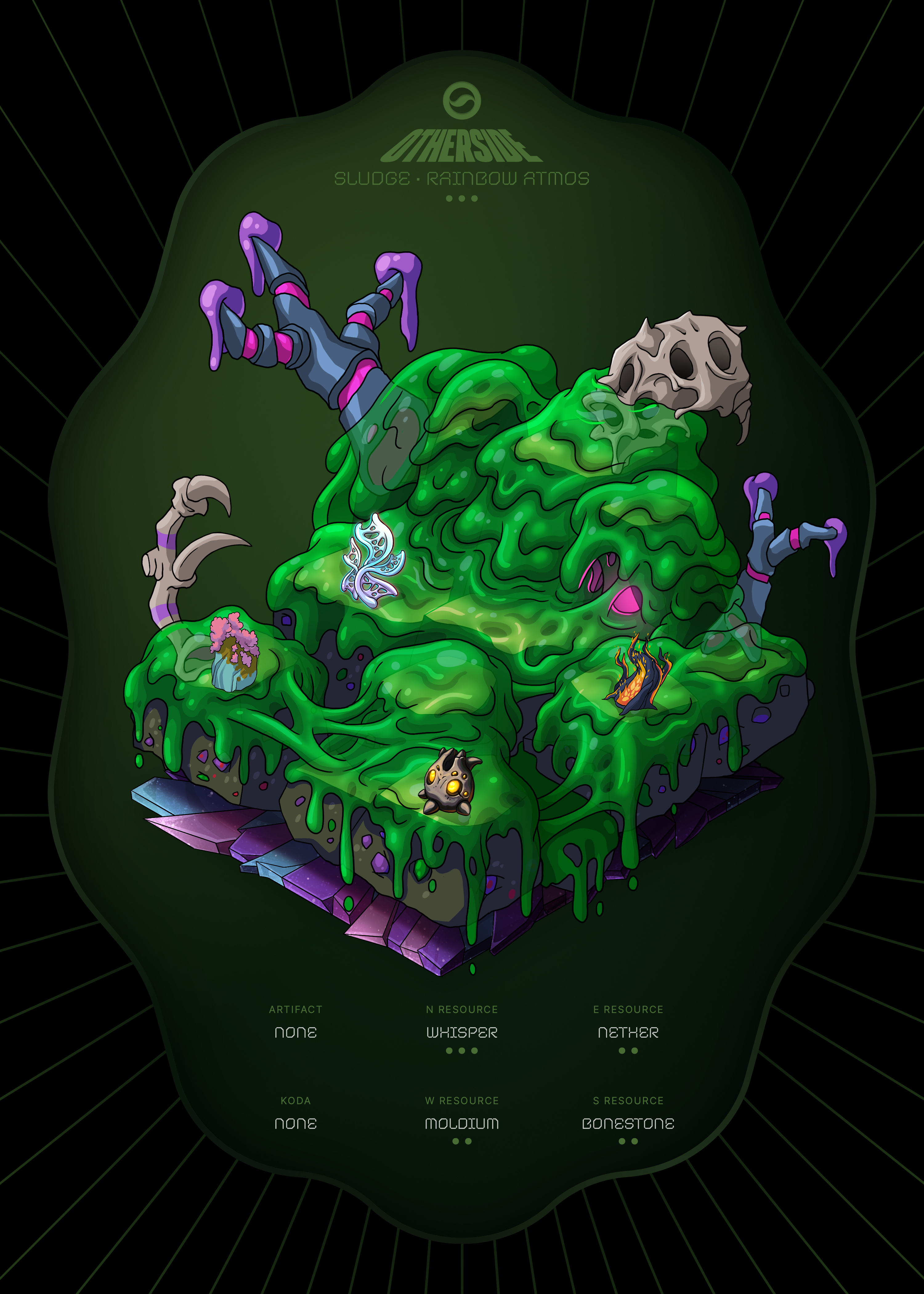 Otherdeed #76677 — Sludge