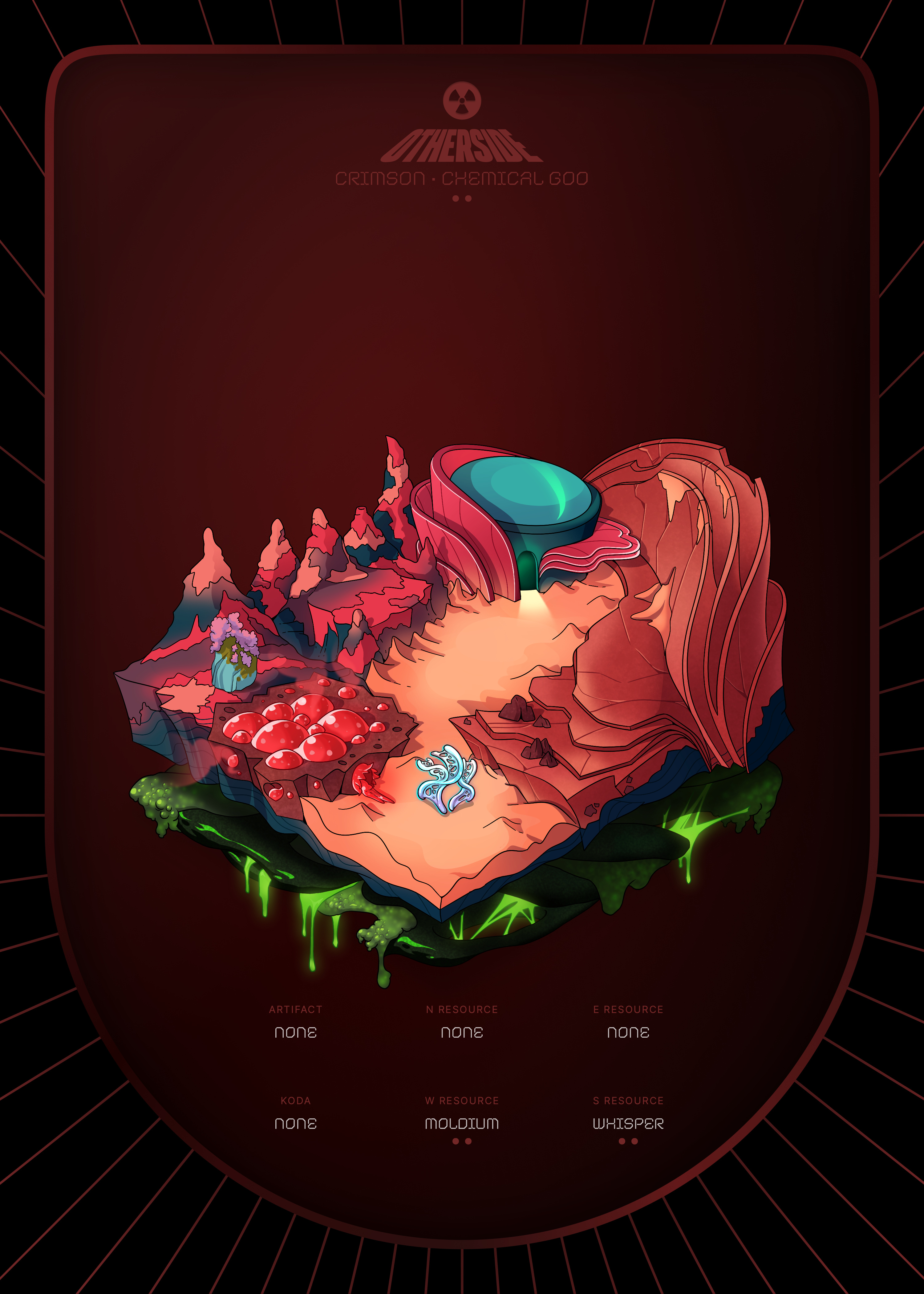 Otherdeed #22971 — Crimson