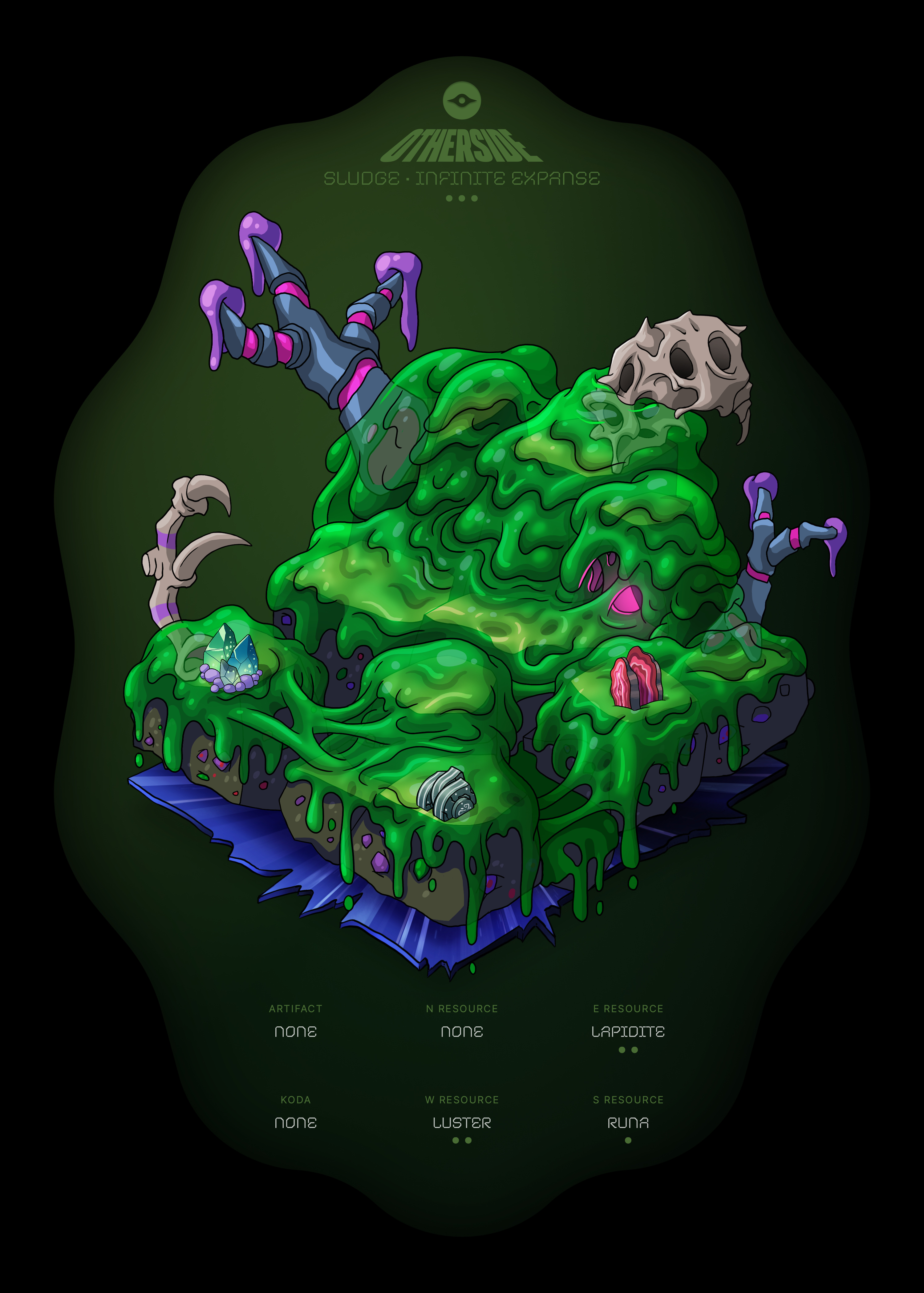 Otherdeed #44712 — Sludge
