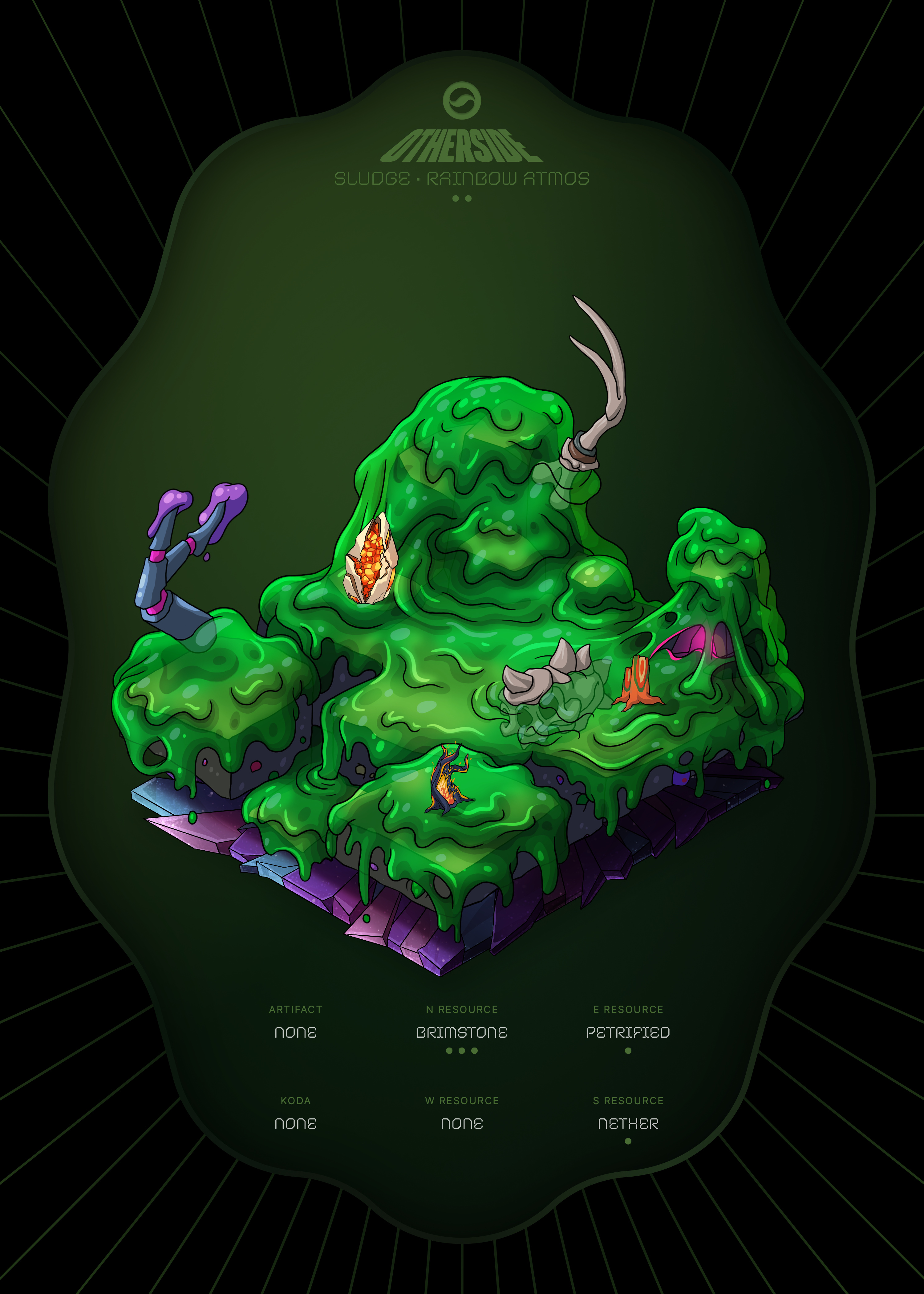 Otherdeed #75287 — Sludge