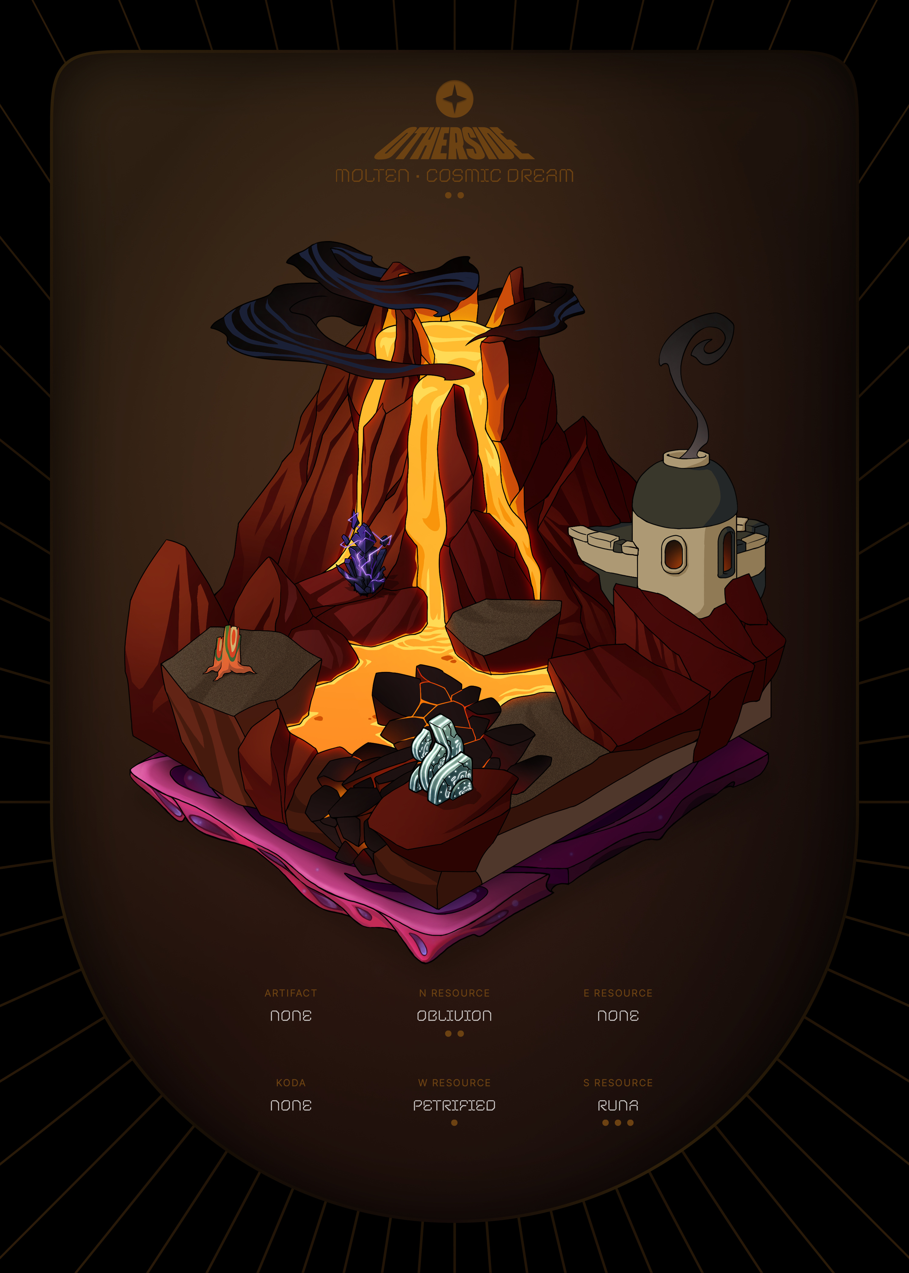 Otherdeed #30246 — Molten