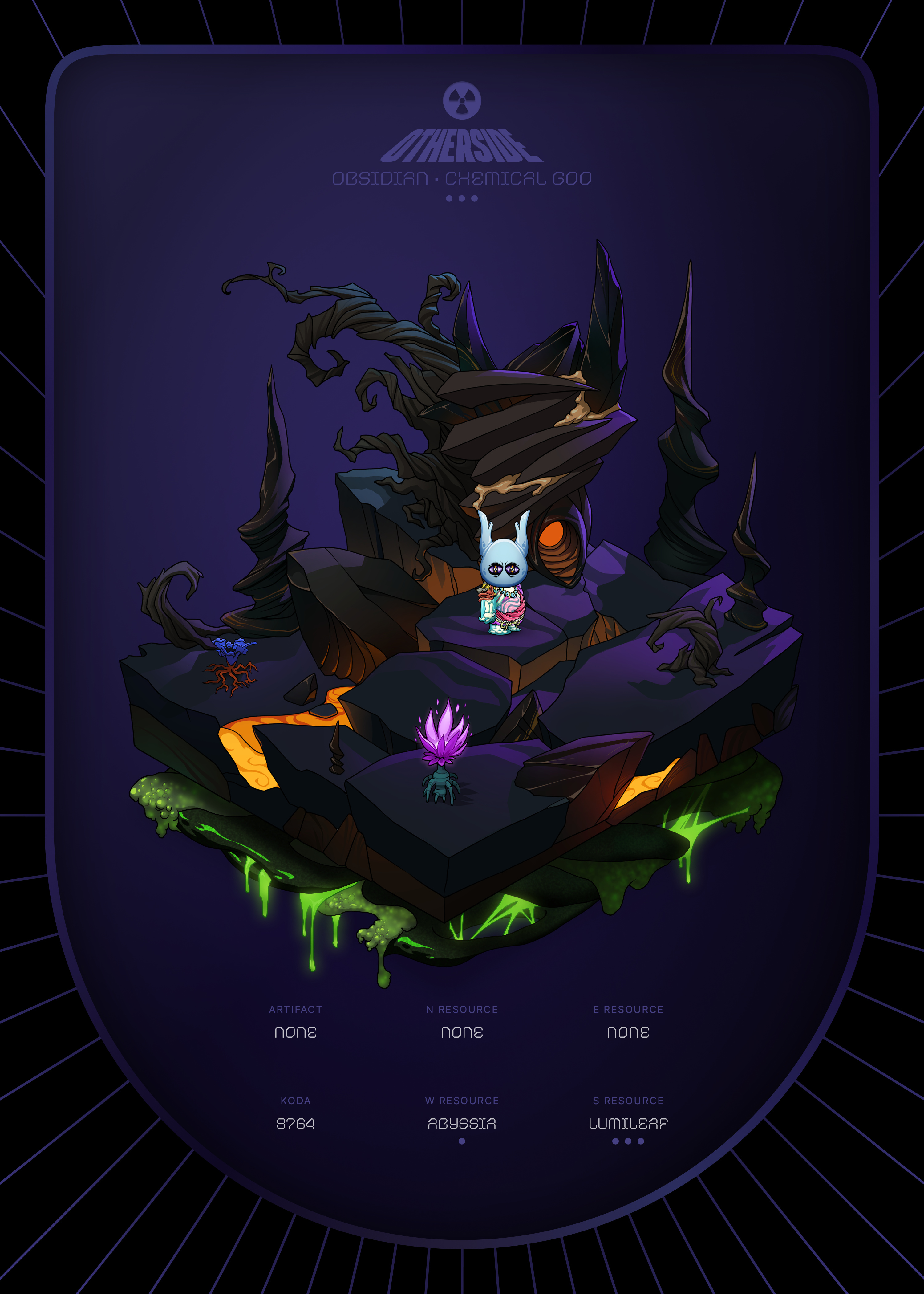 Otherdeed #12635 — Obsidian