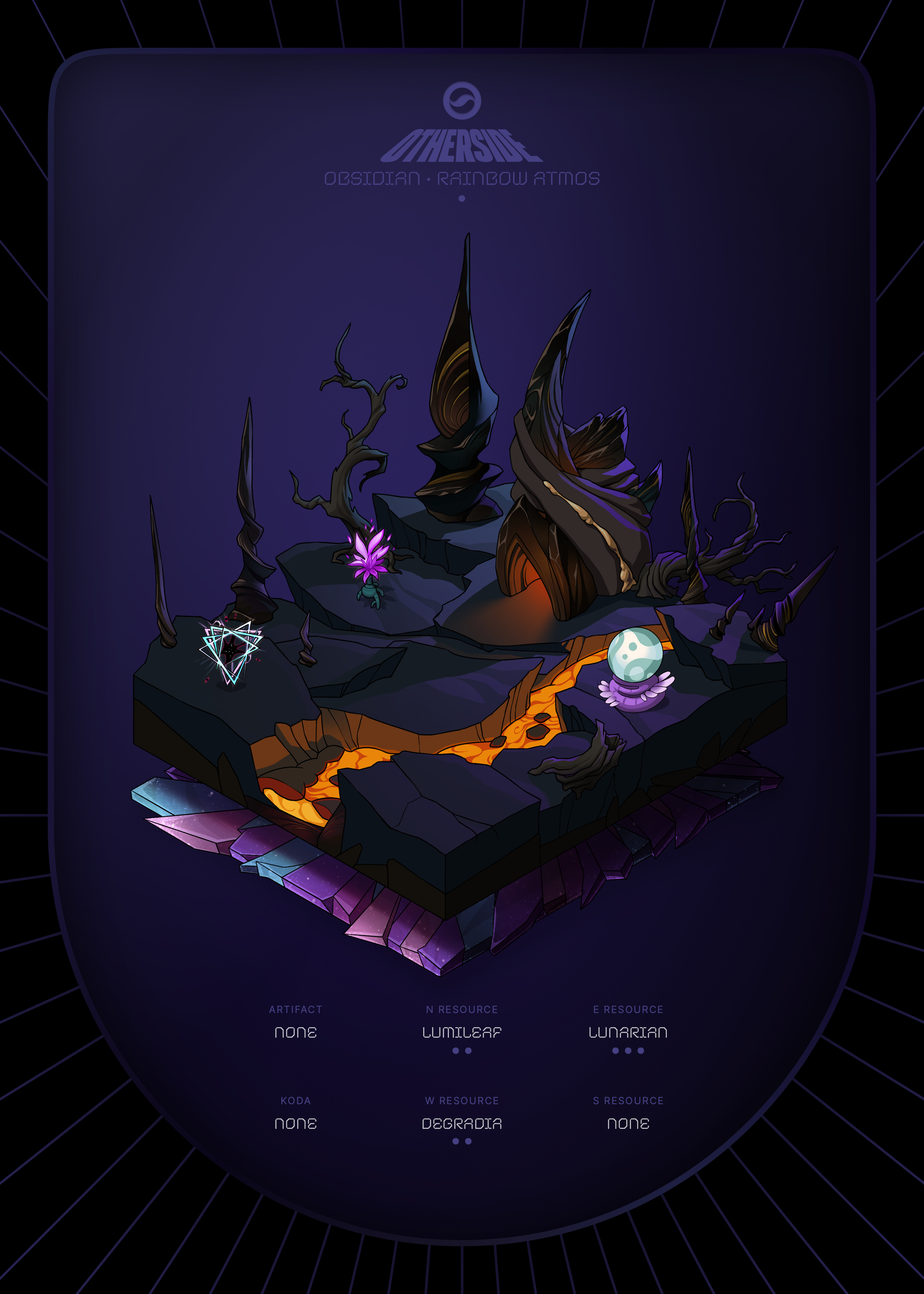 Otherdeed #80608 — Obsidian