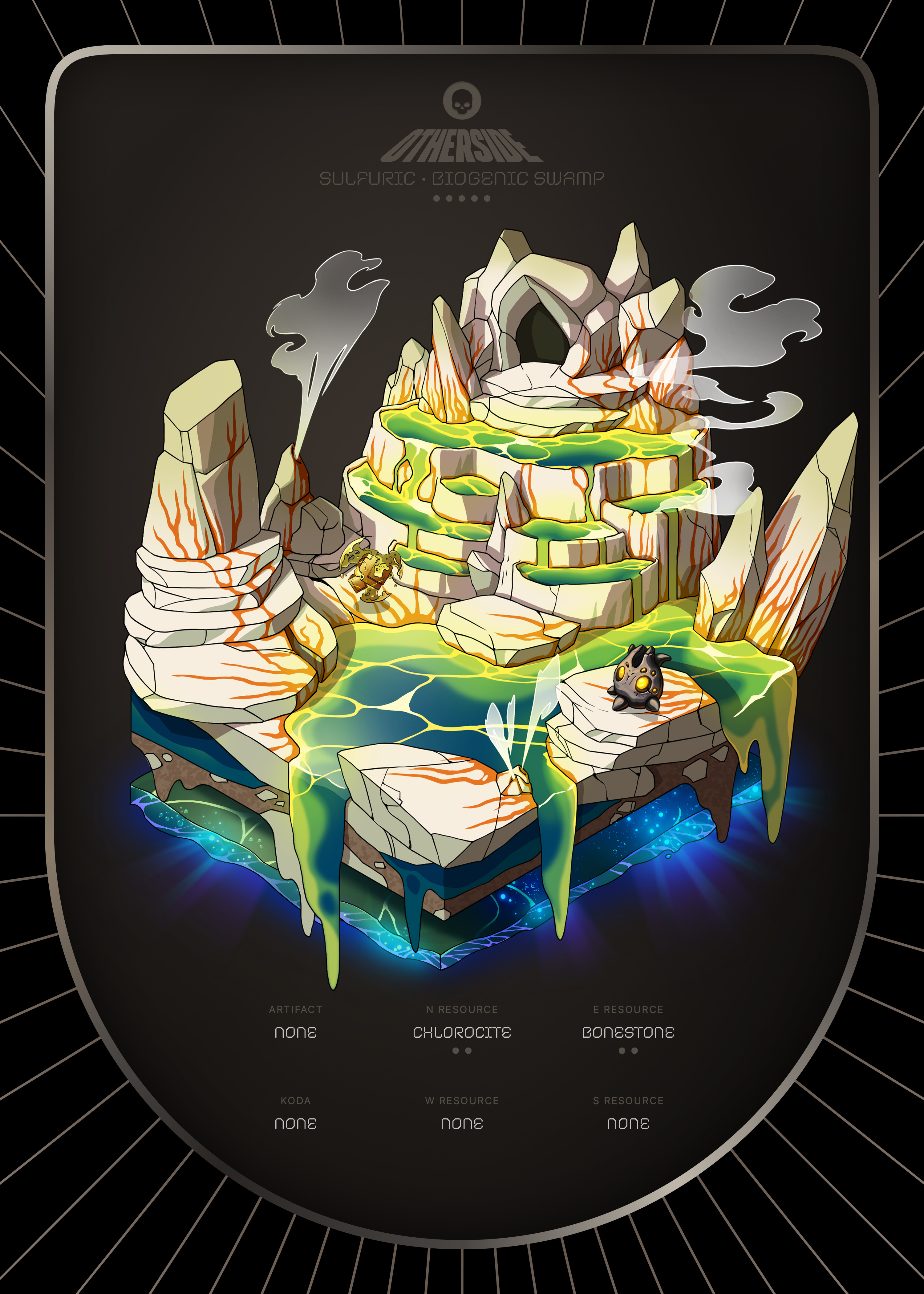Otherdeed #6133 — Sulfuric