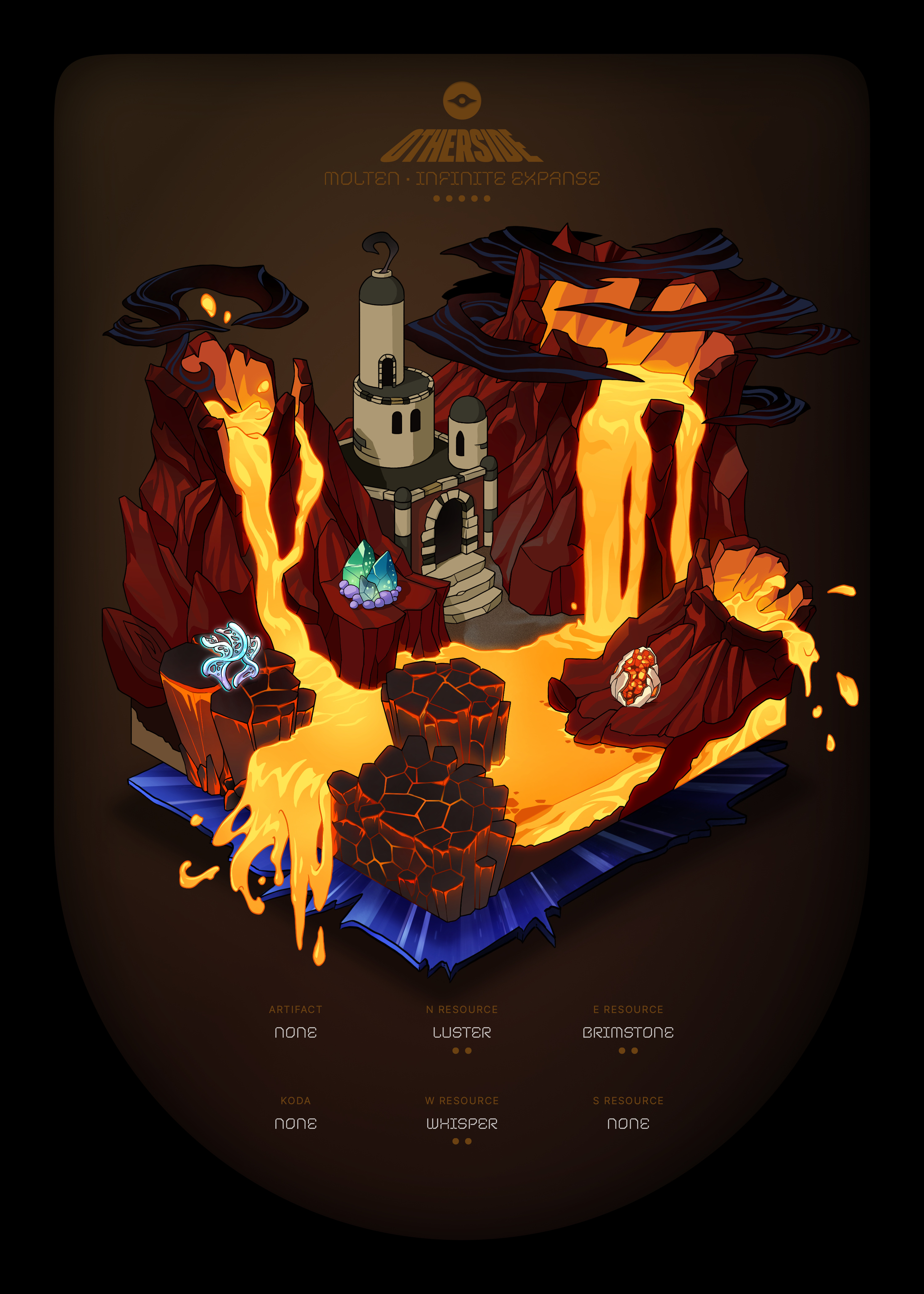 Otherdeed #63668 — Molten
