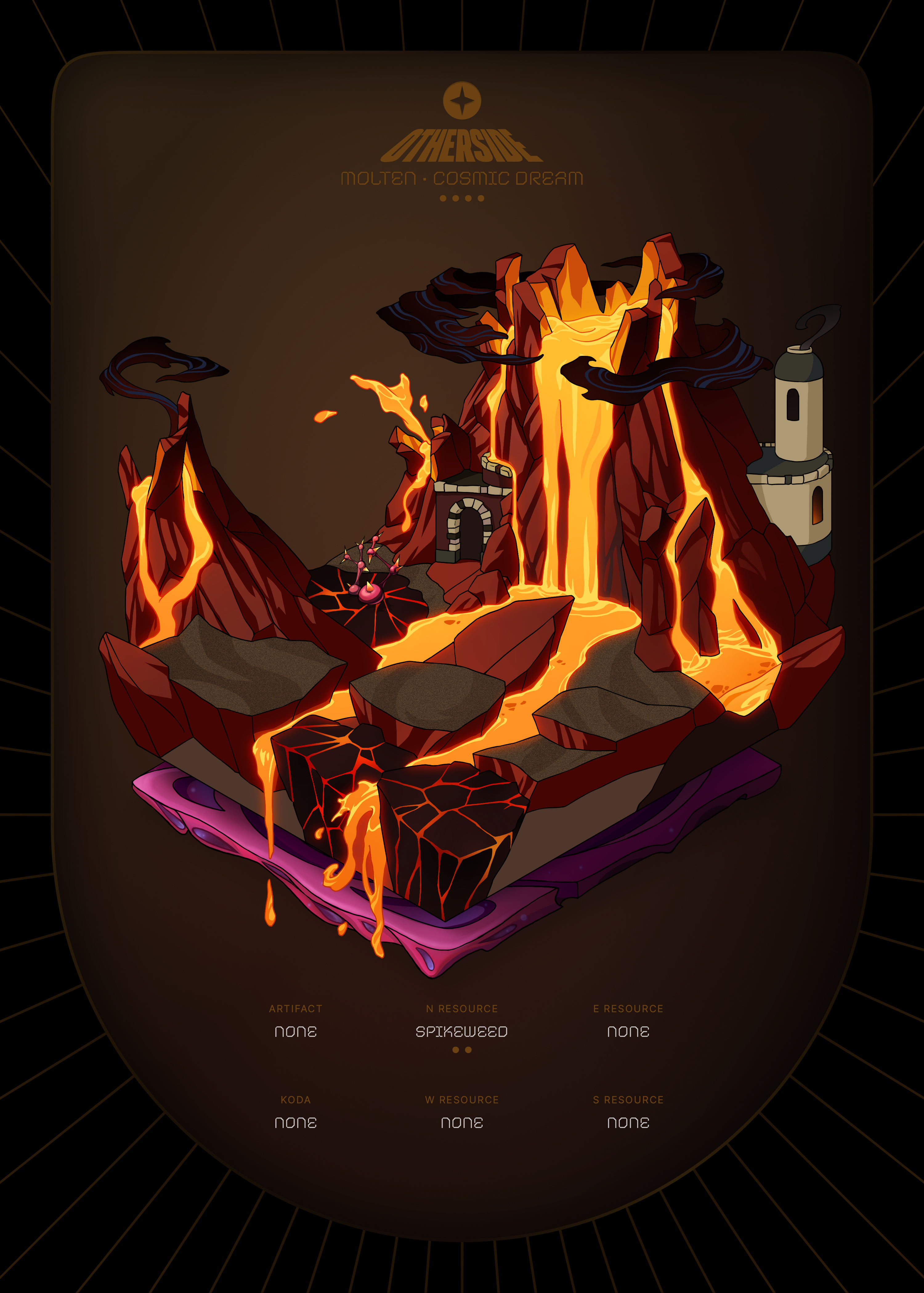 Otherdeed #32060 — Molten