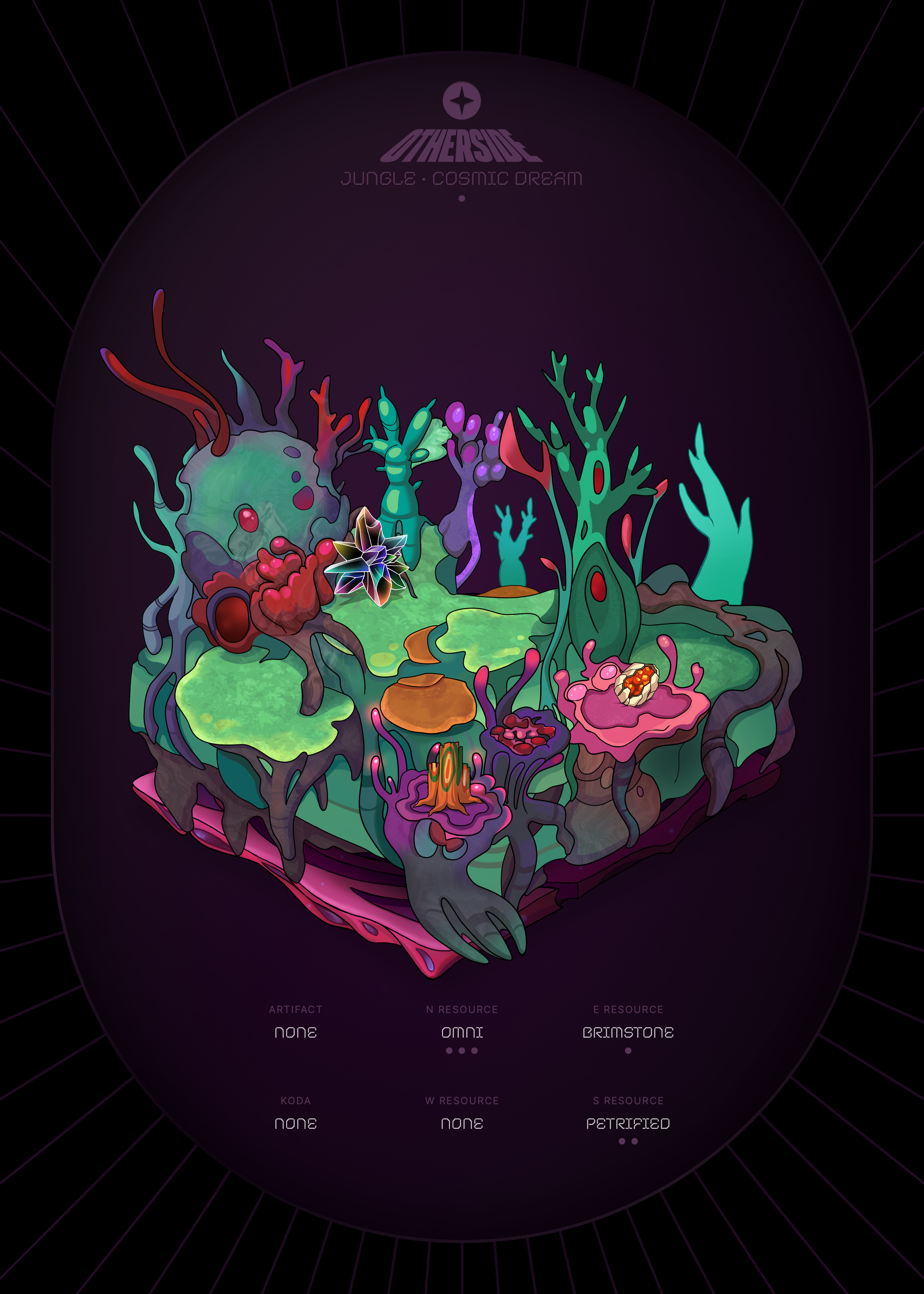Otherdeed #36254 — Jungle