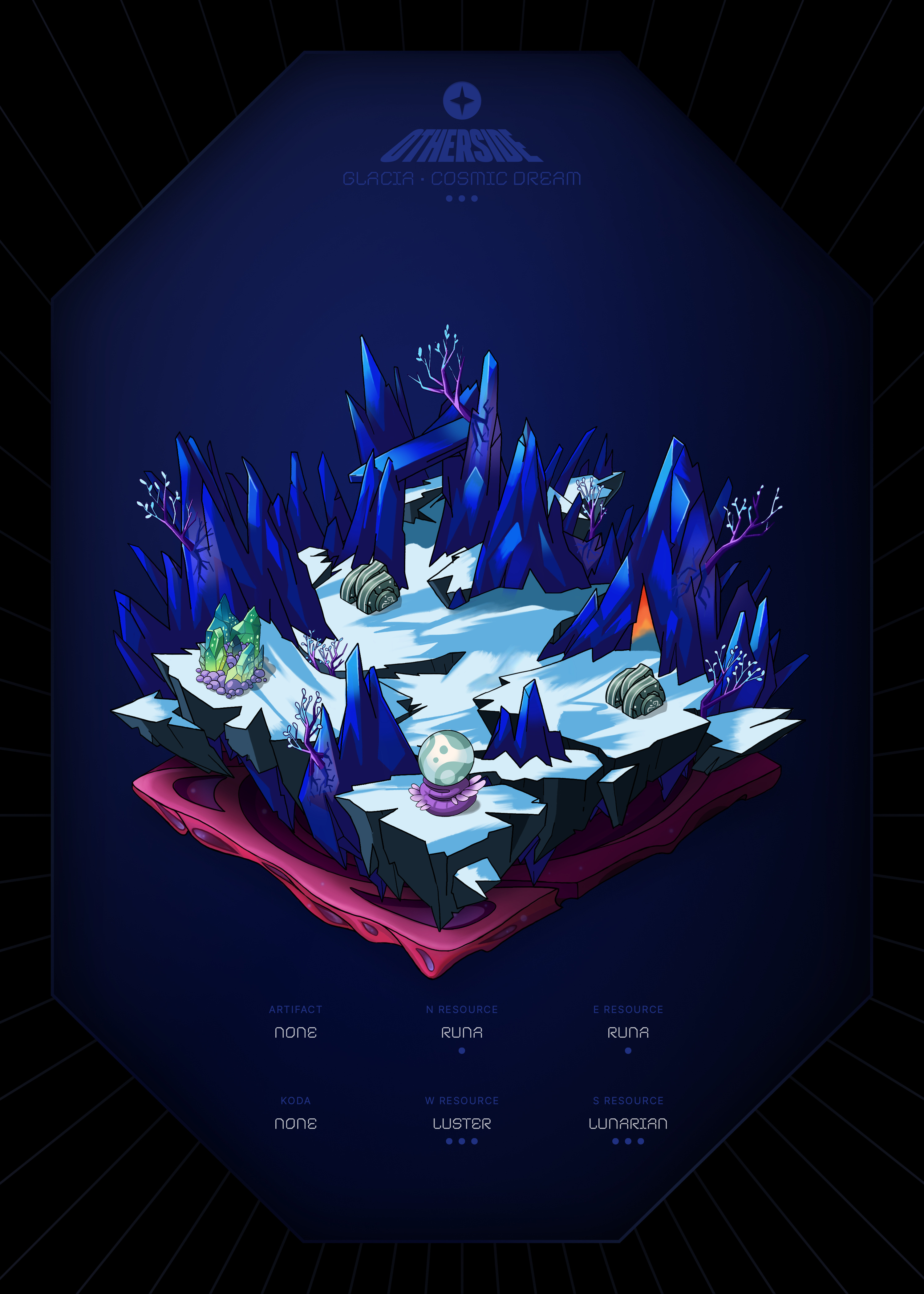 Otherdeed #32328 — Glacia