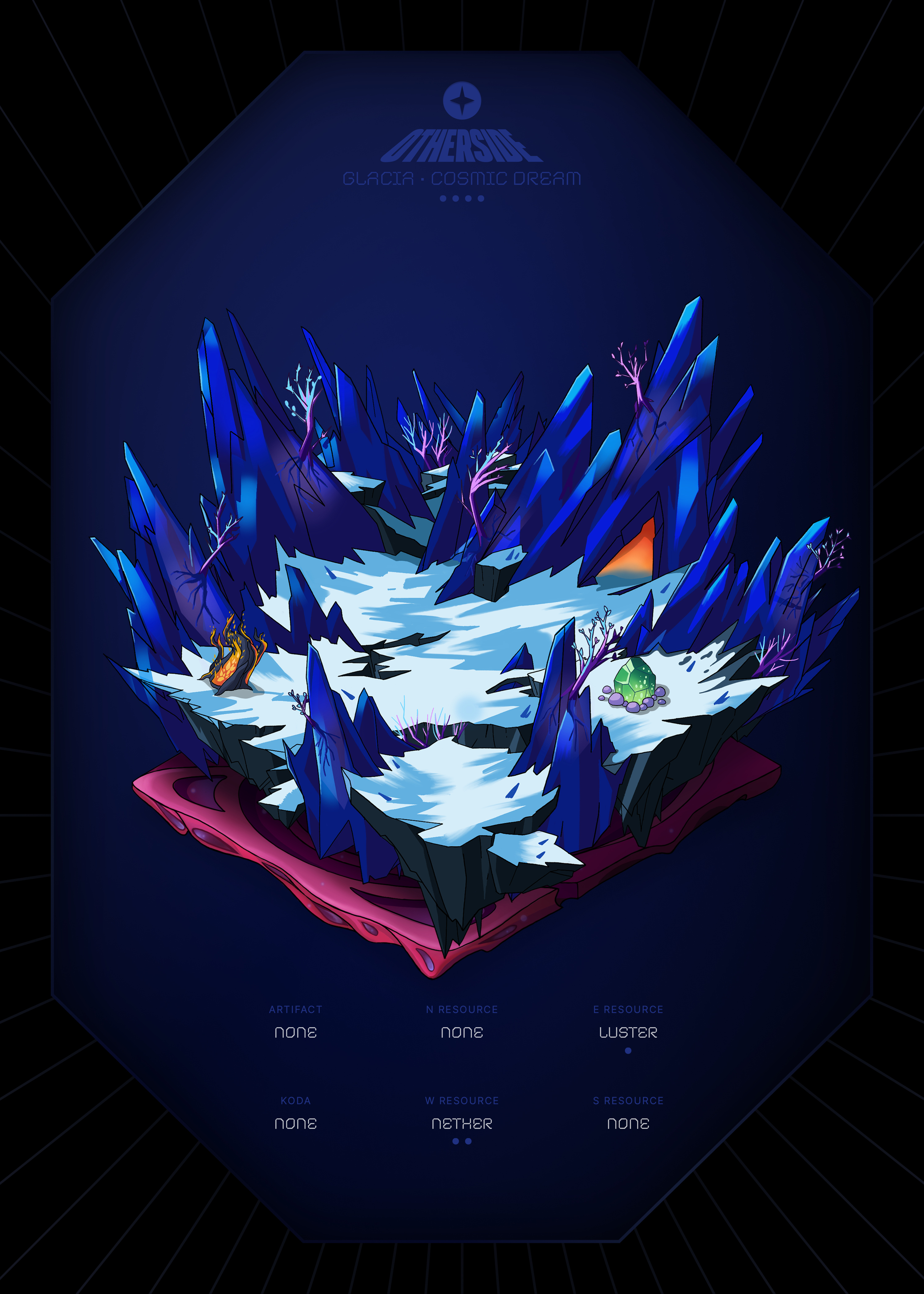 Otherdeed #36021 — Glacia