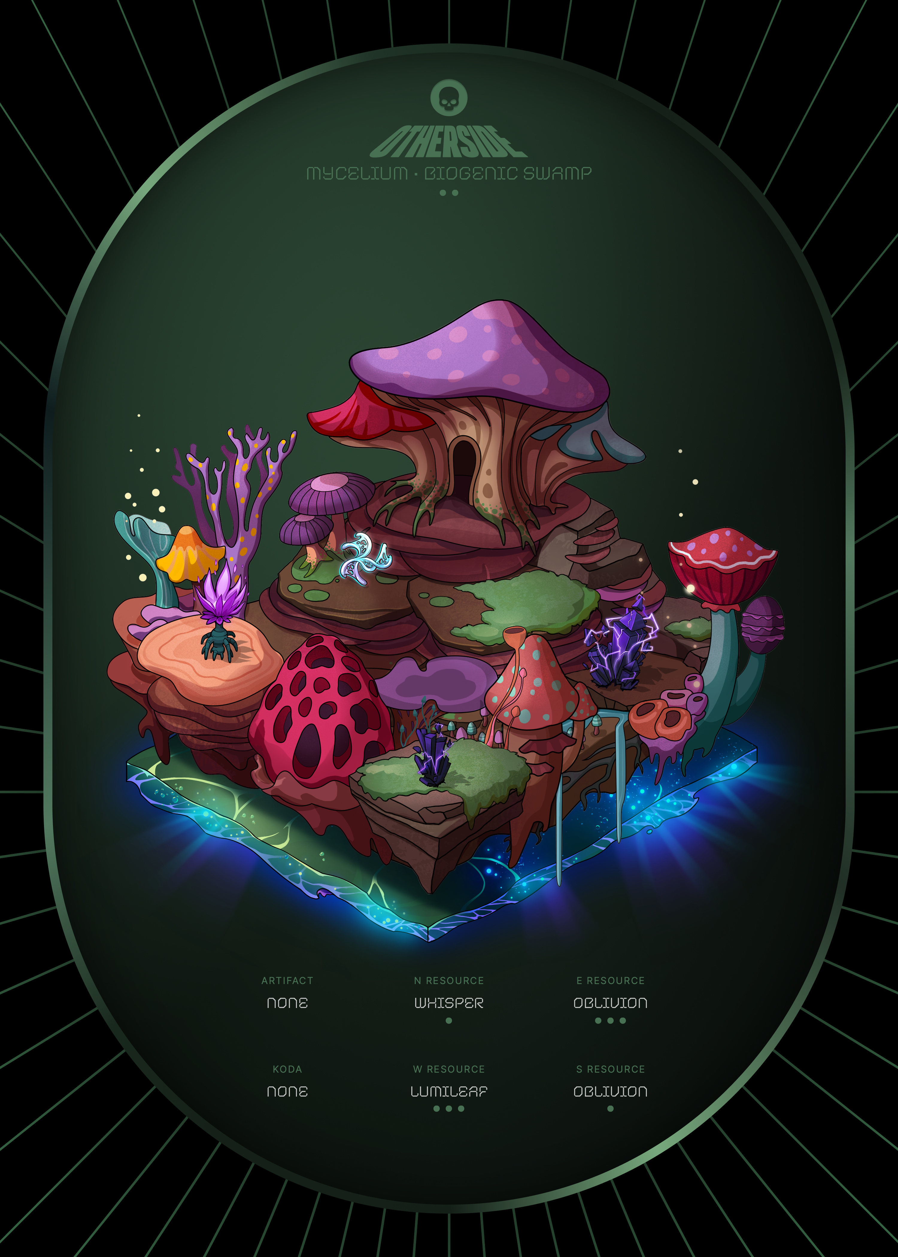 Otherdeed #9970 — Mycelium