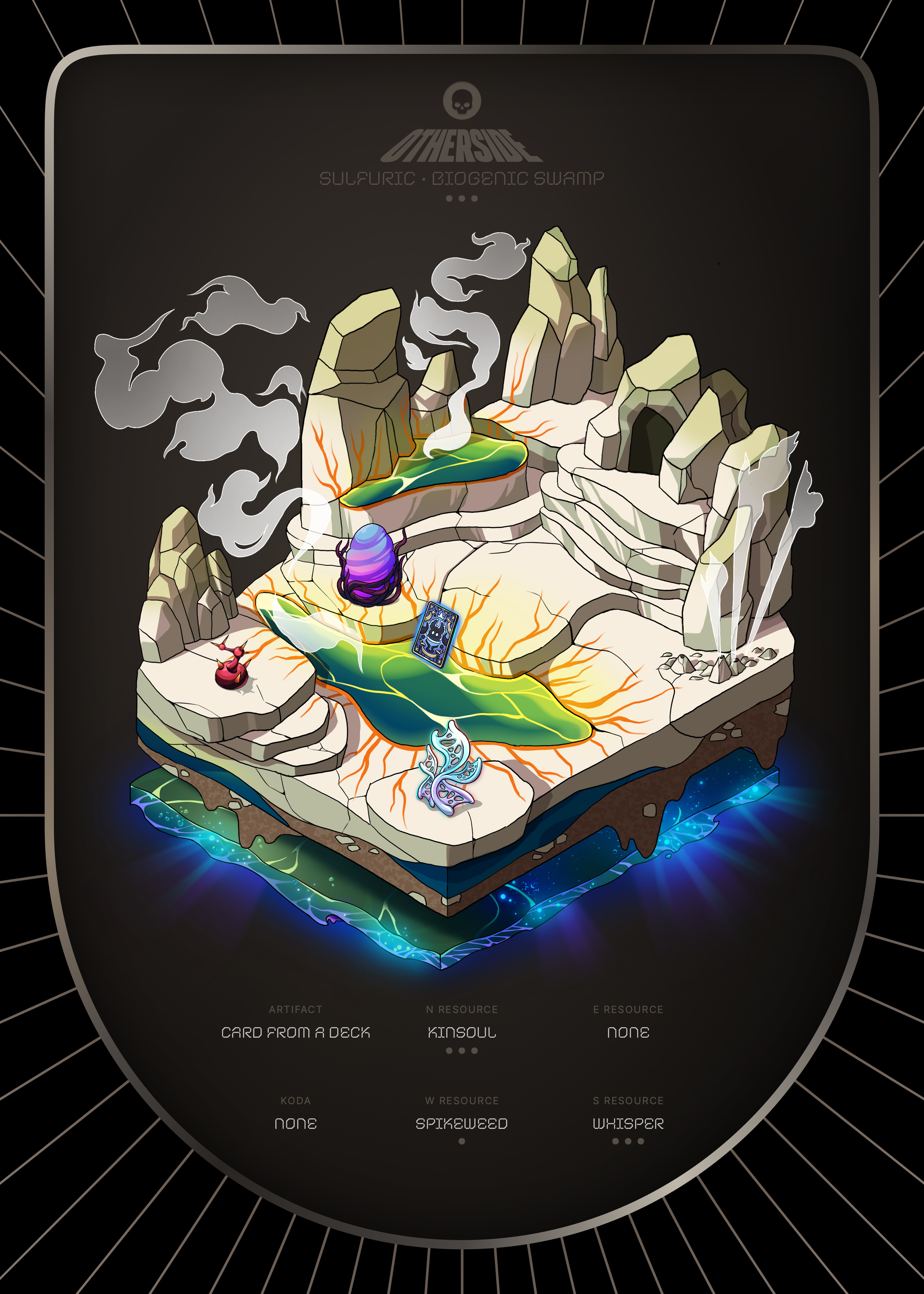 Otherdeed #9761 — Sulfuric