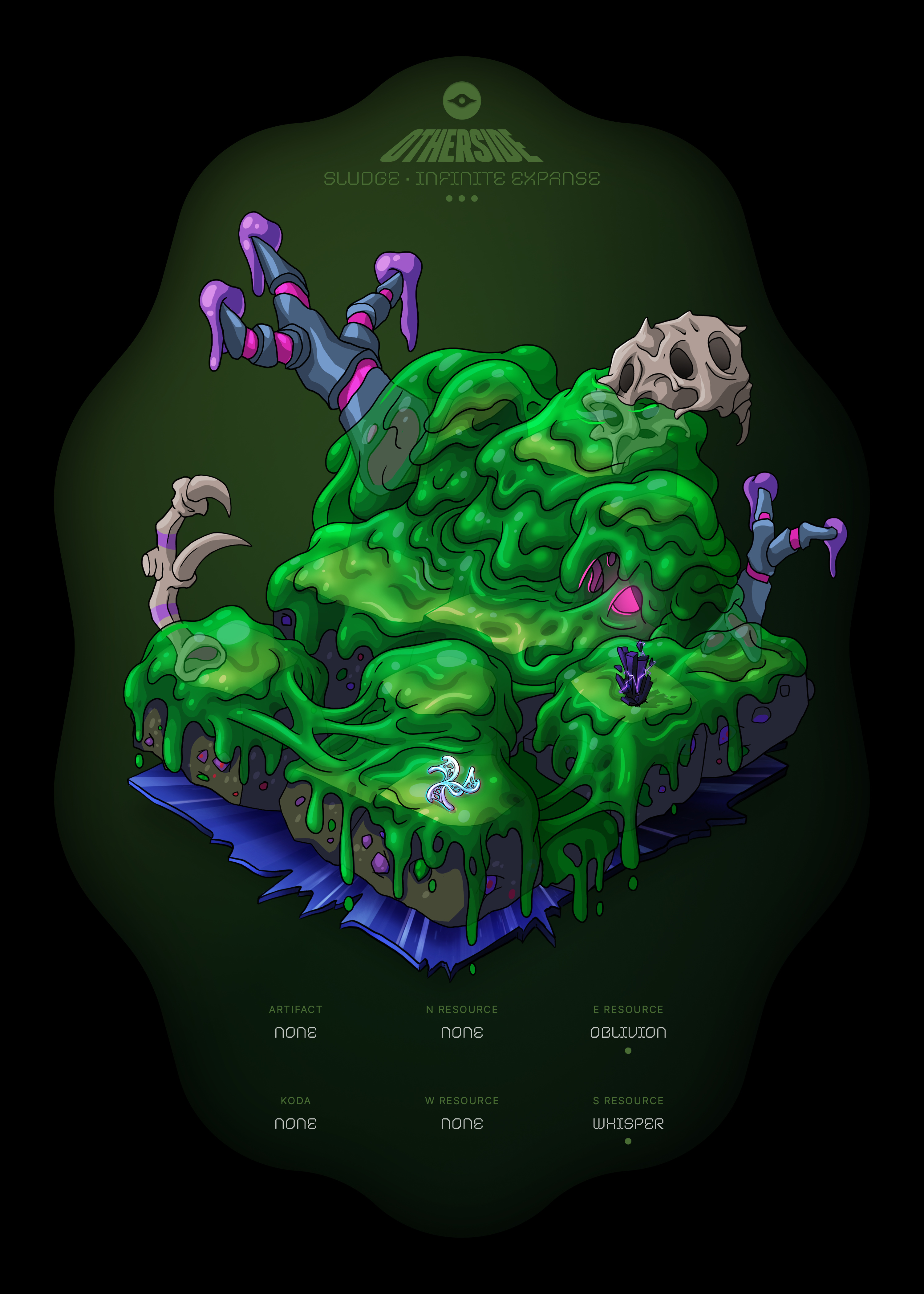 Otherdeed #55202 — Sludge