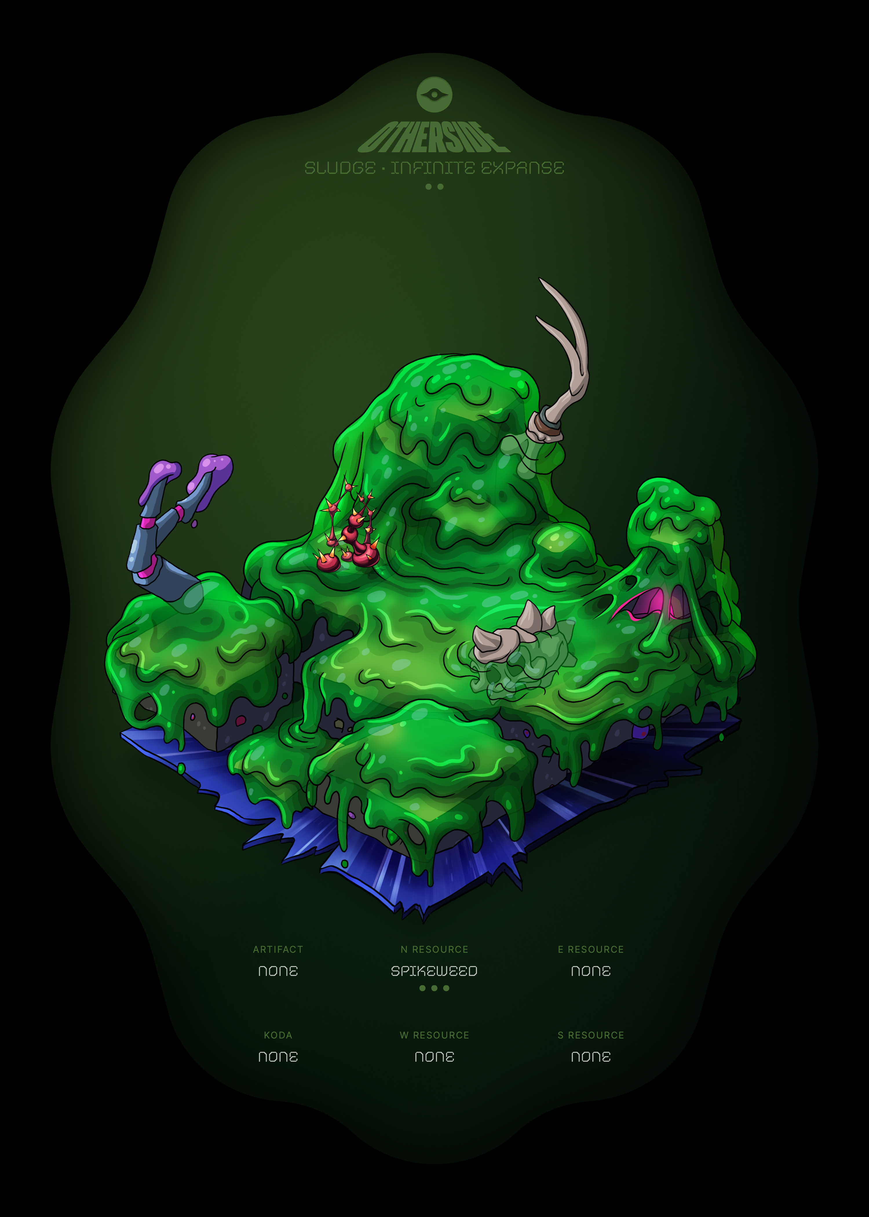 Otherdeed #47095 — Sludge