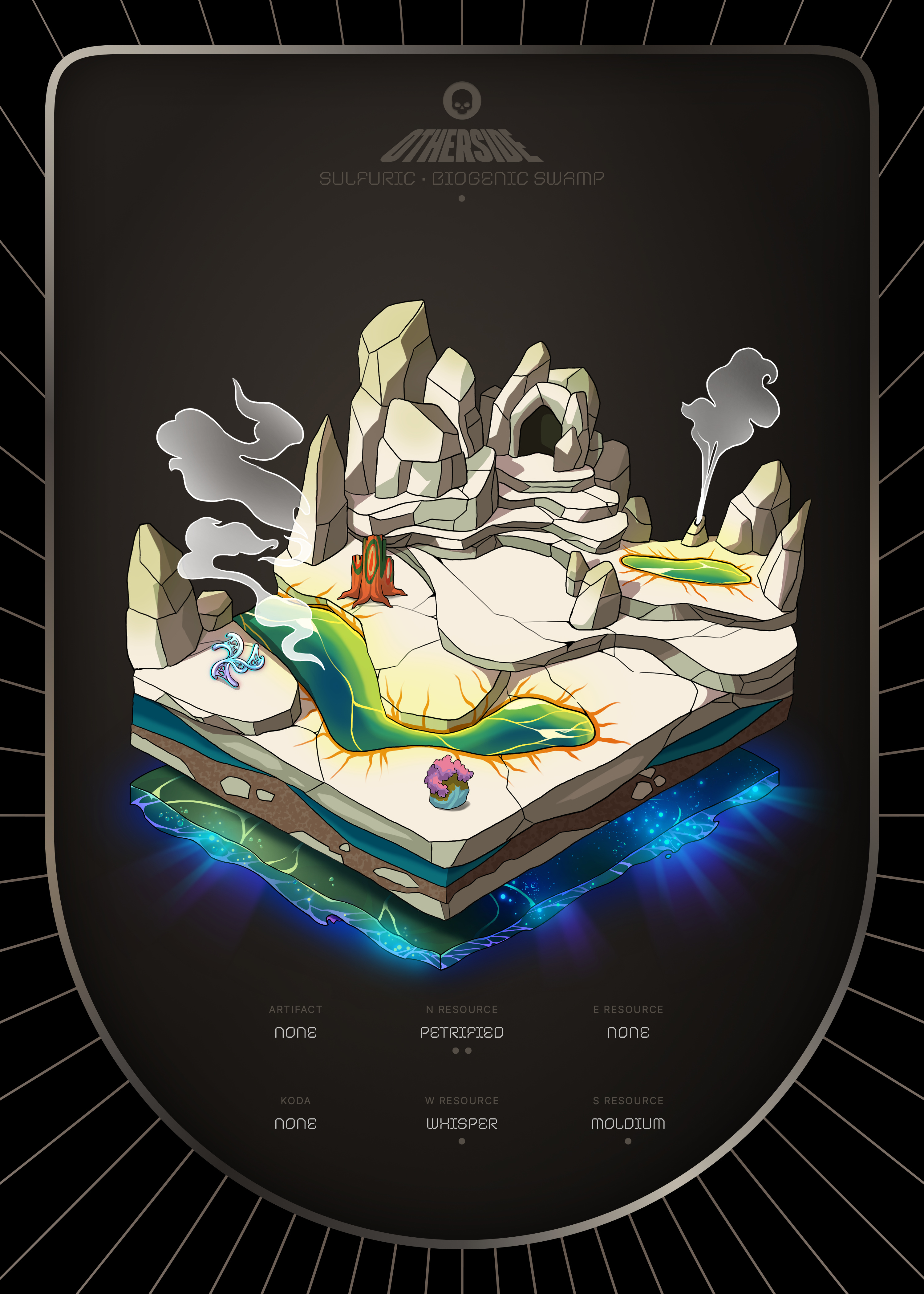 Otherdeed #7398 — Sulfuric