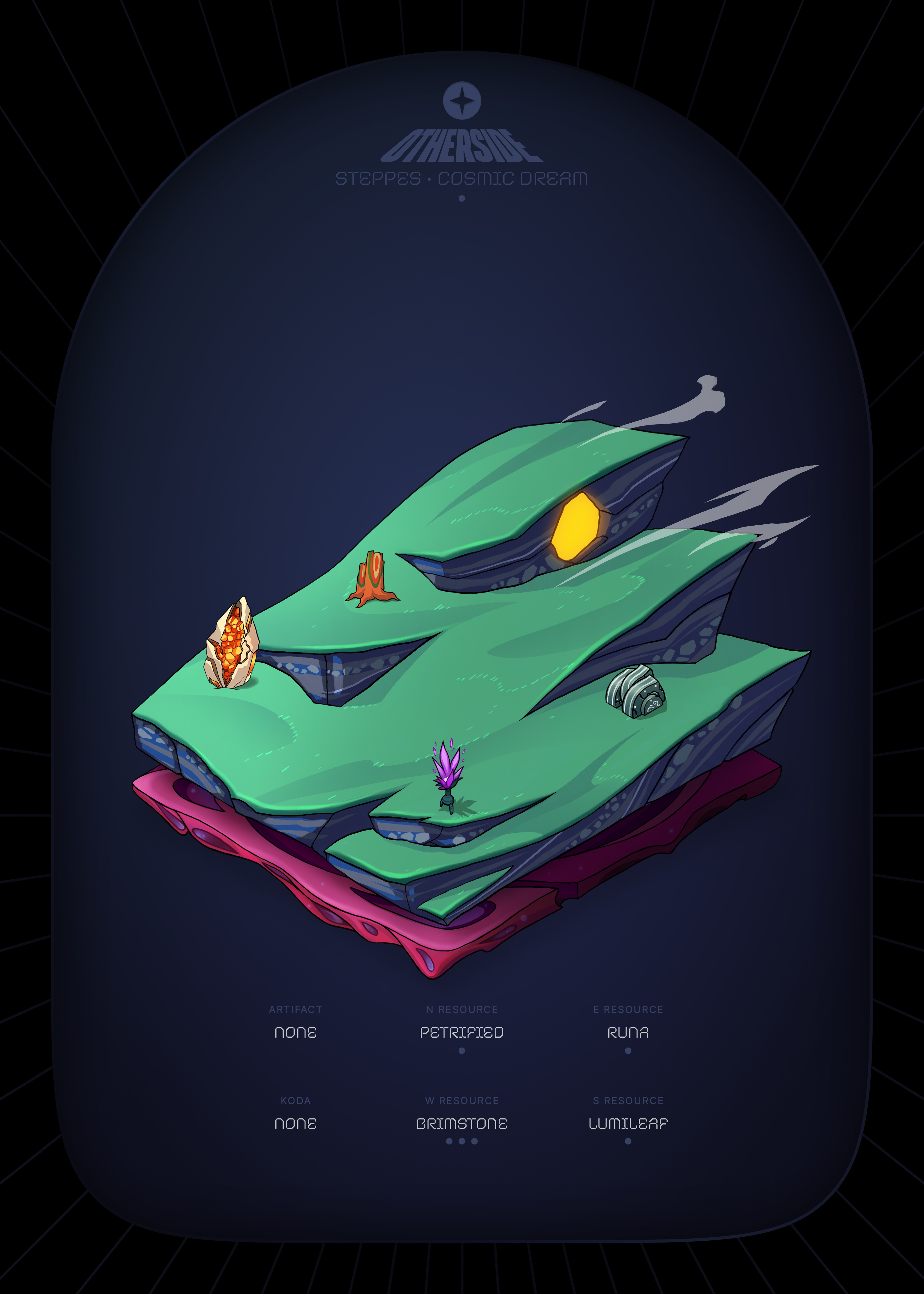 Otherdeed #38952 — Steppes