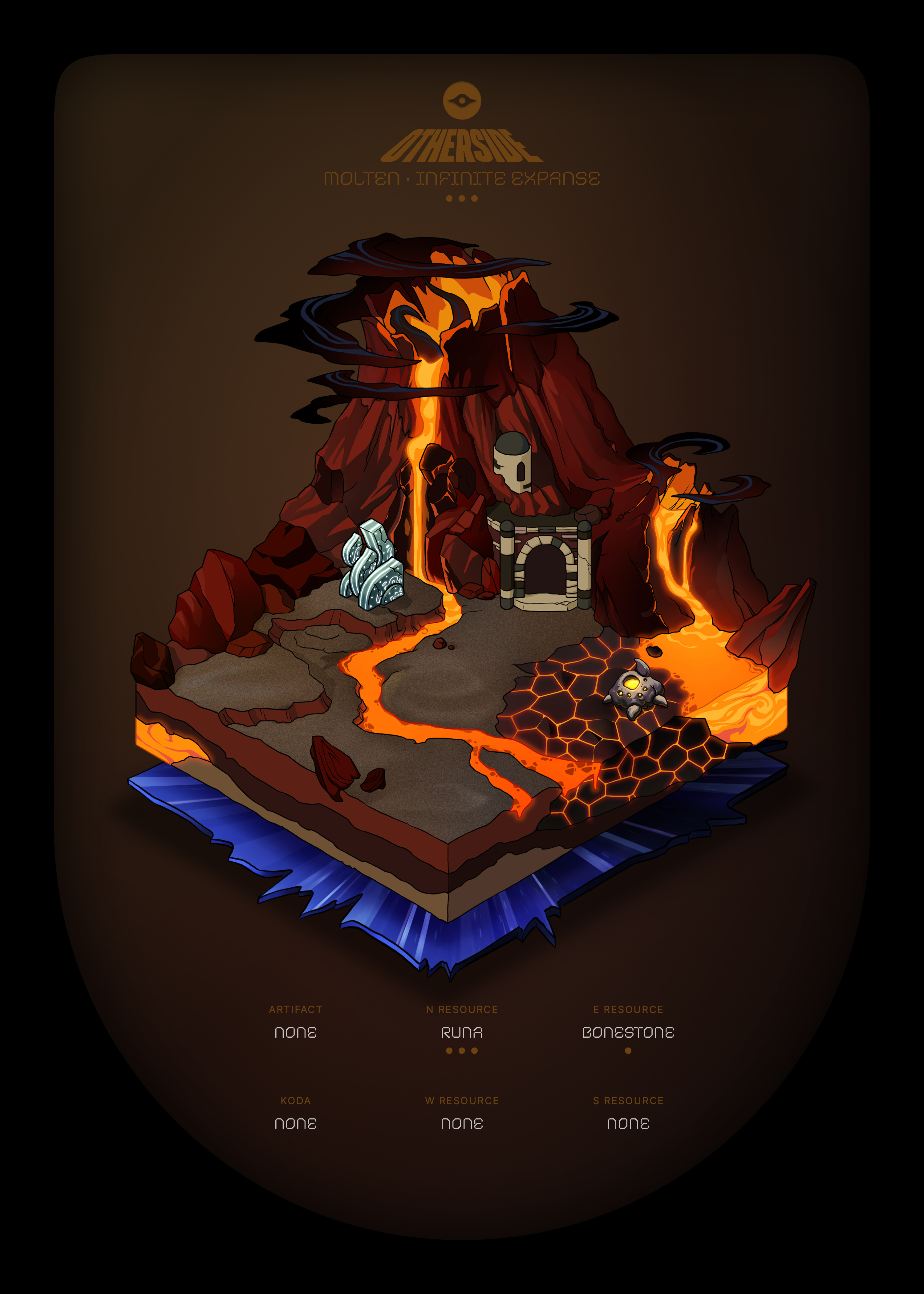 Otherdeed #53328 — Molten