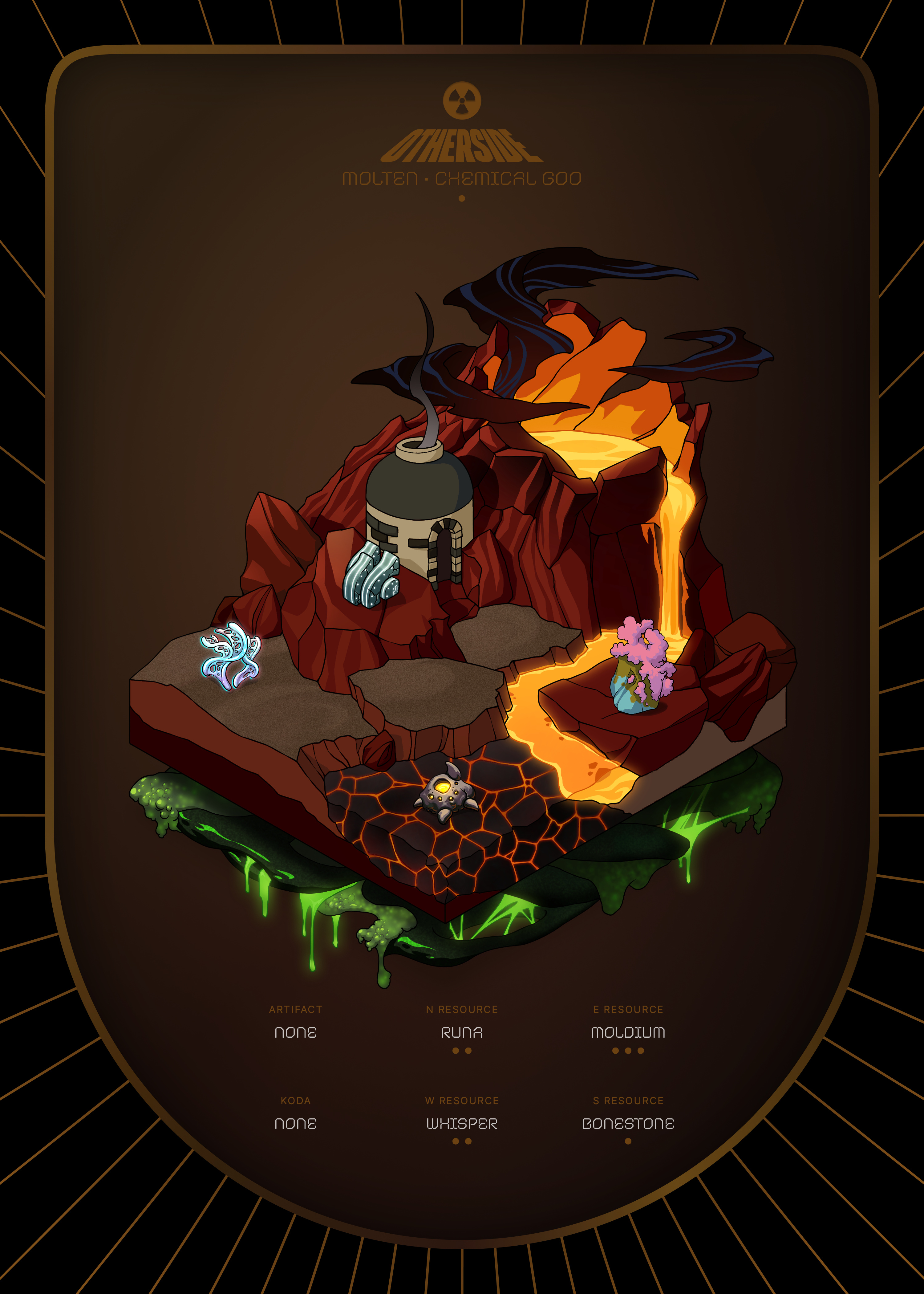 Otherdeed #18430 — Molten