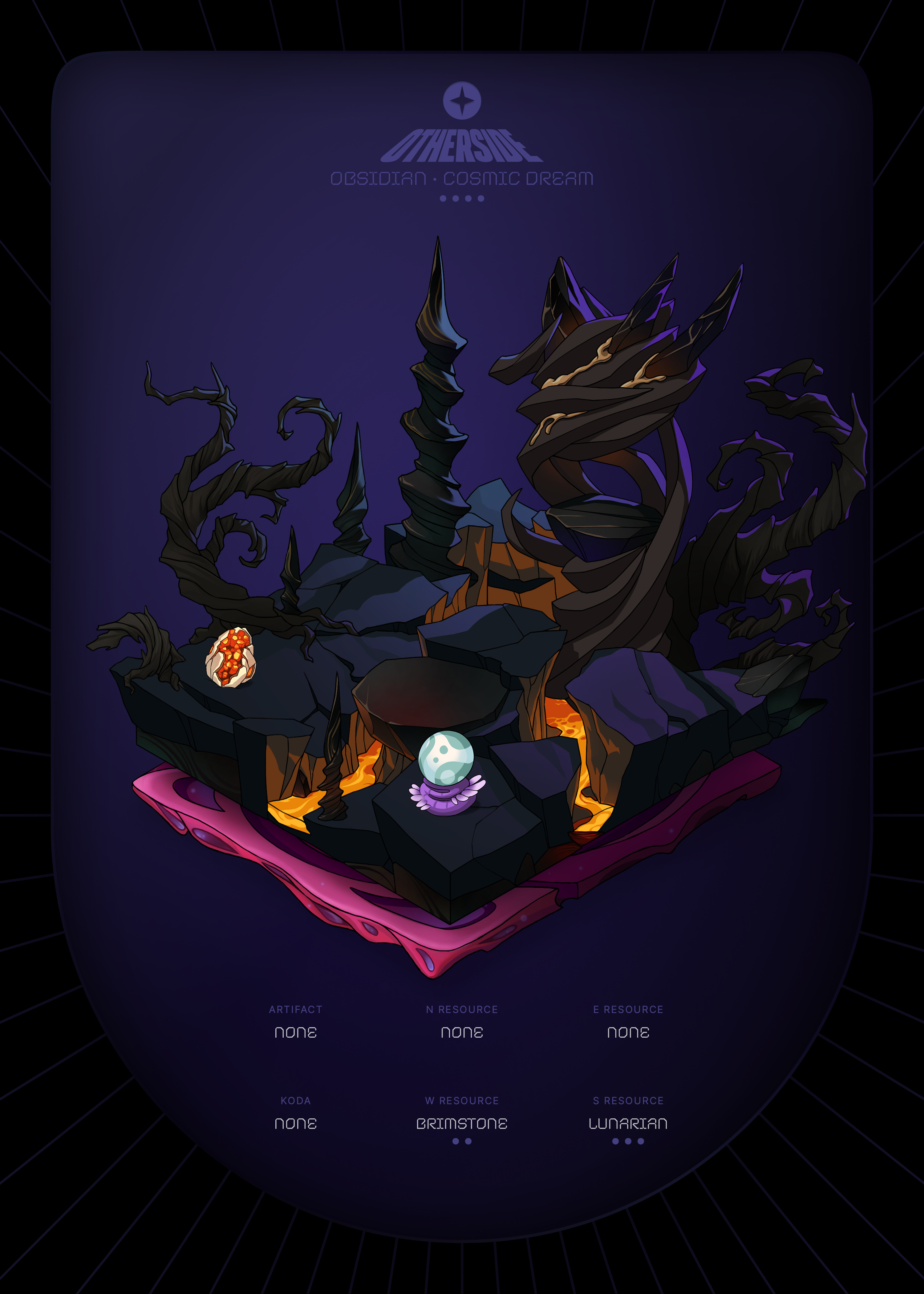 Otherdeed #35570 — Obsidian