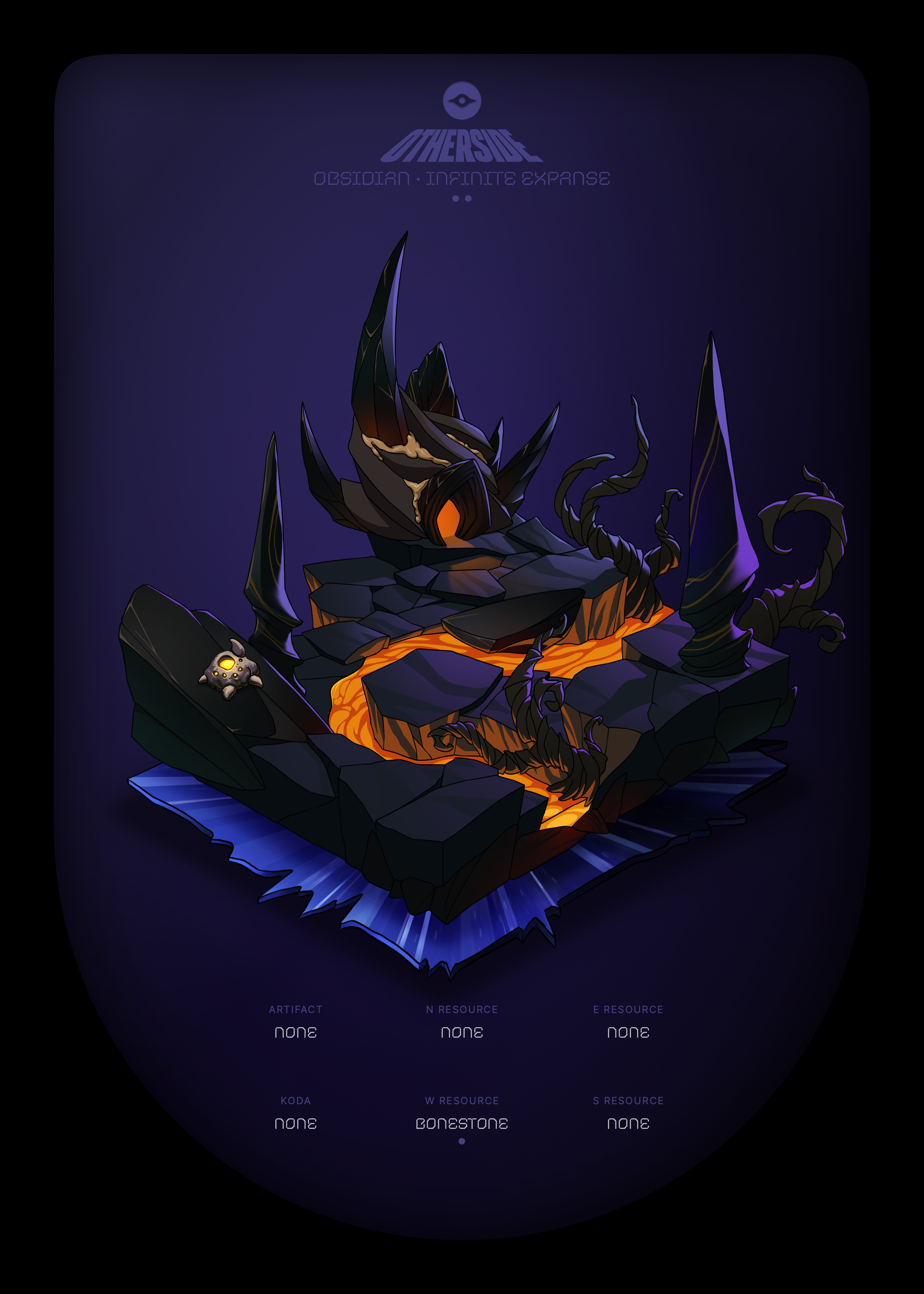 Otherdeed #41798 — Obsidian