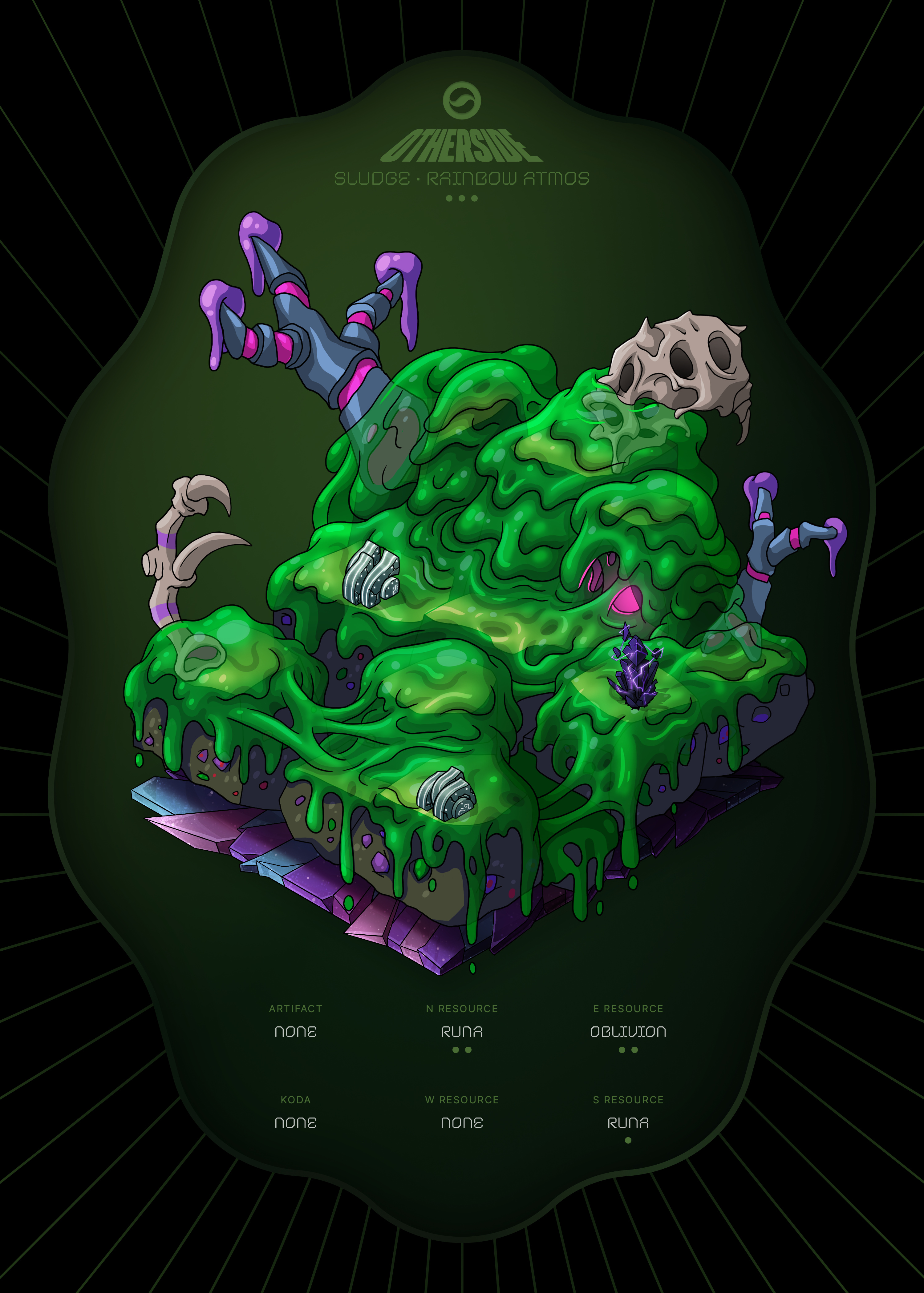 Otherdeed #65868 — Sludge