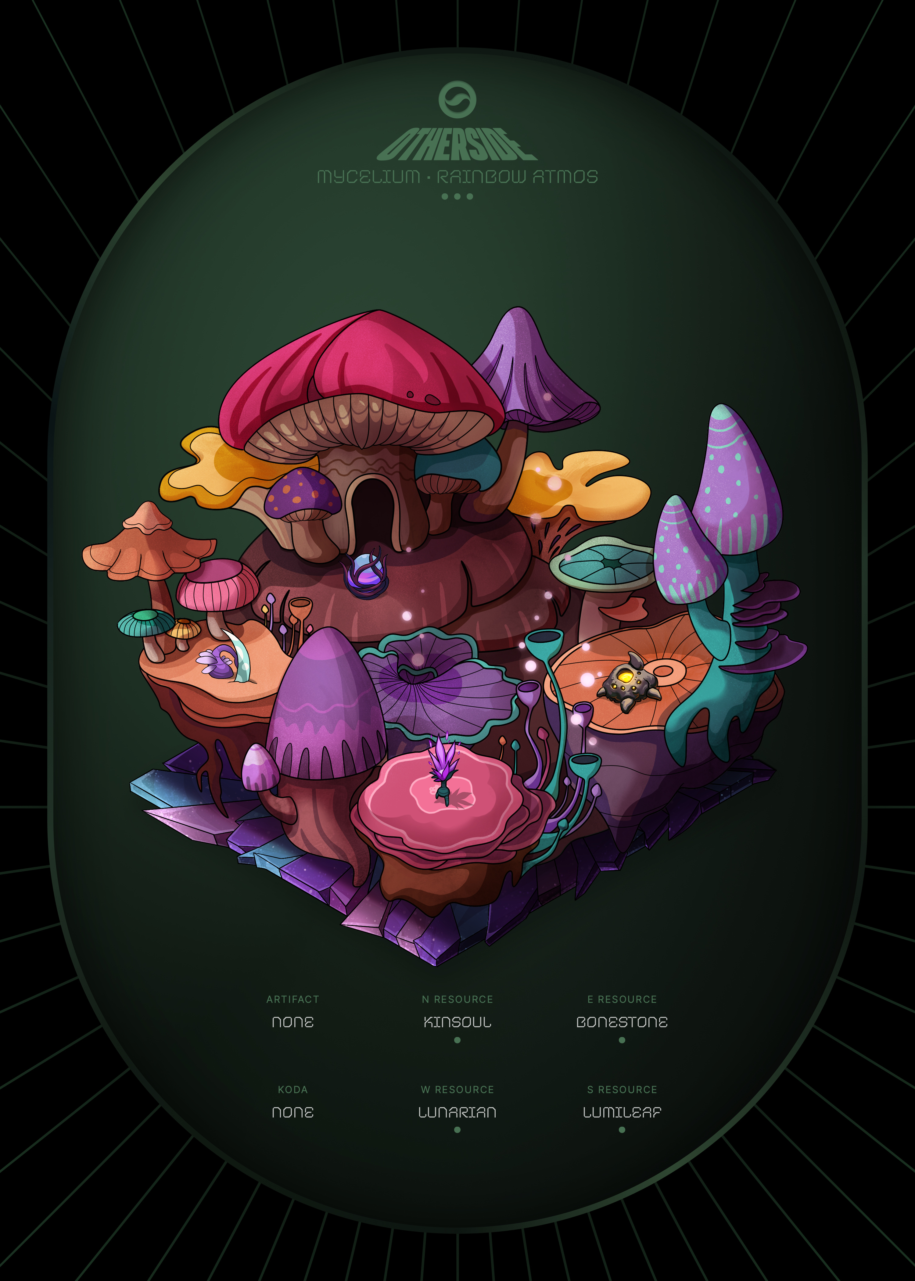 Otherdeed #71262 — Mycelium